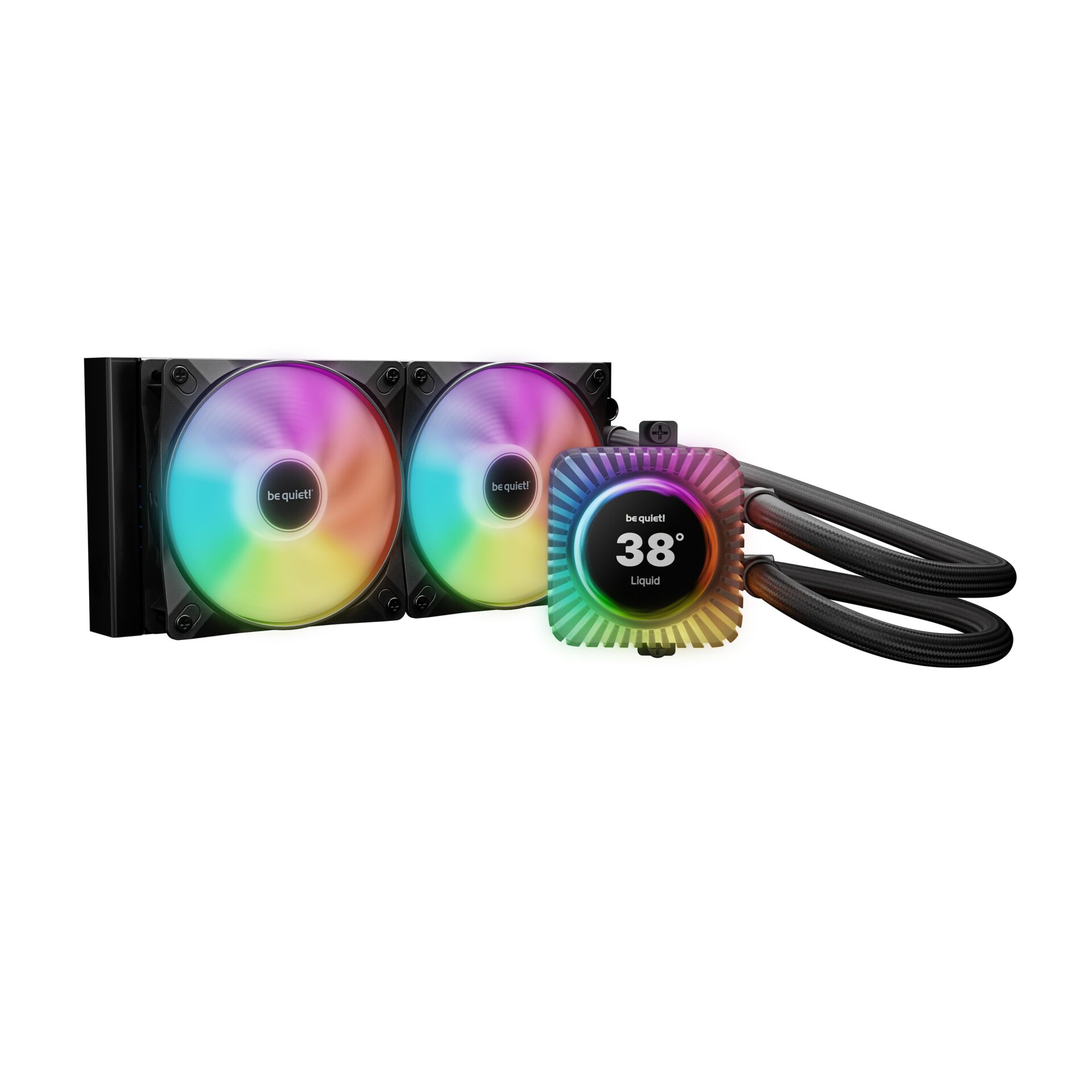 CPU, Kühler, Liquid, RGB, WLP-Setup