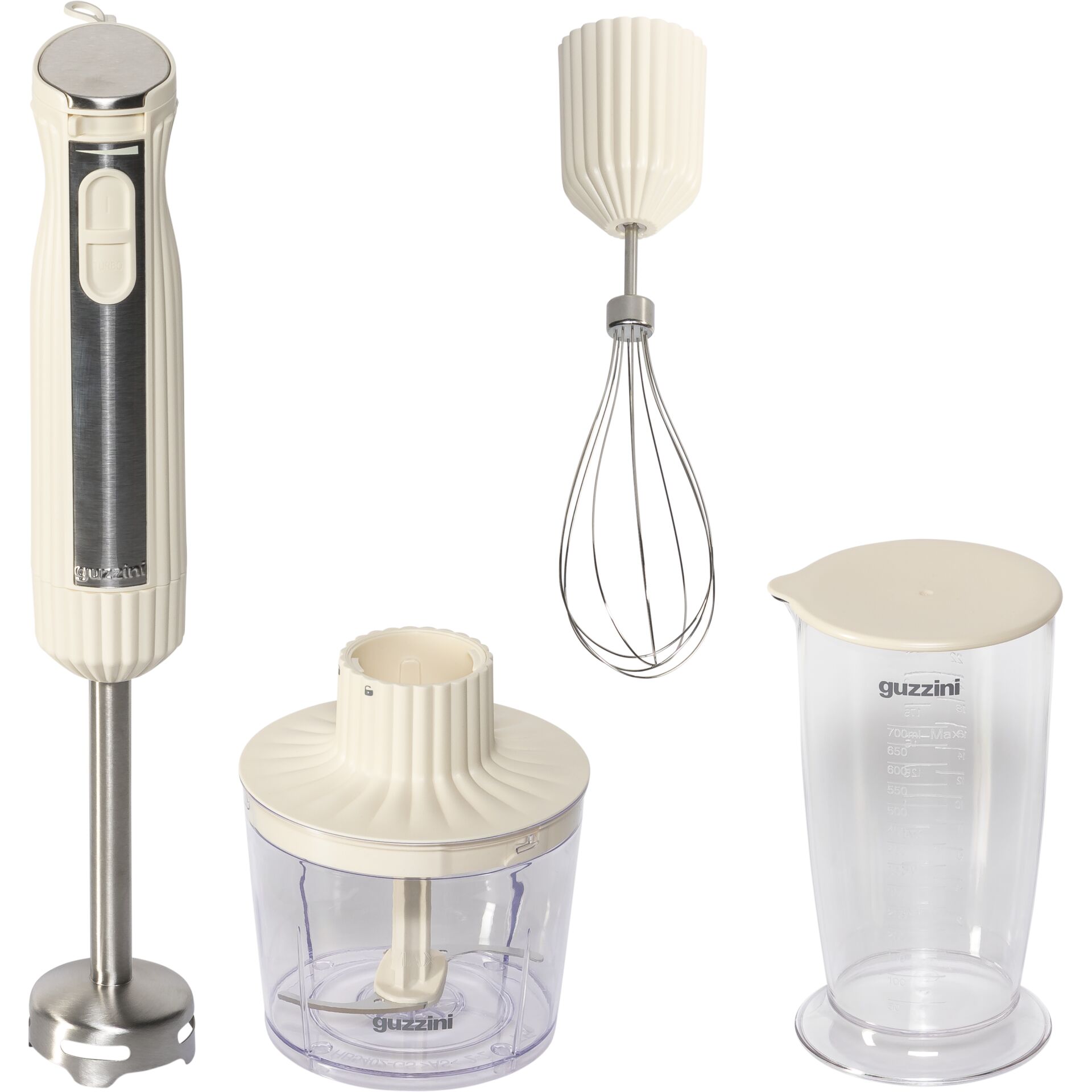 Schneidgerät, Stabmixer, Zubehör, Messbecher, Aufsatzset