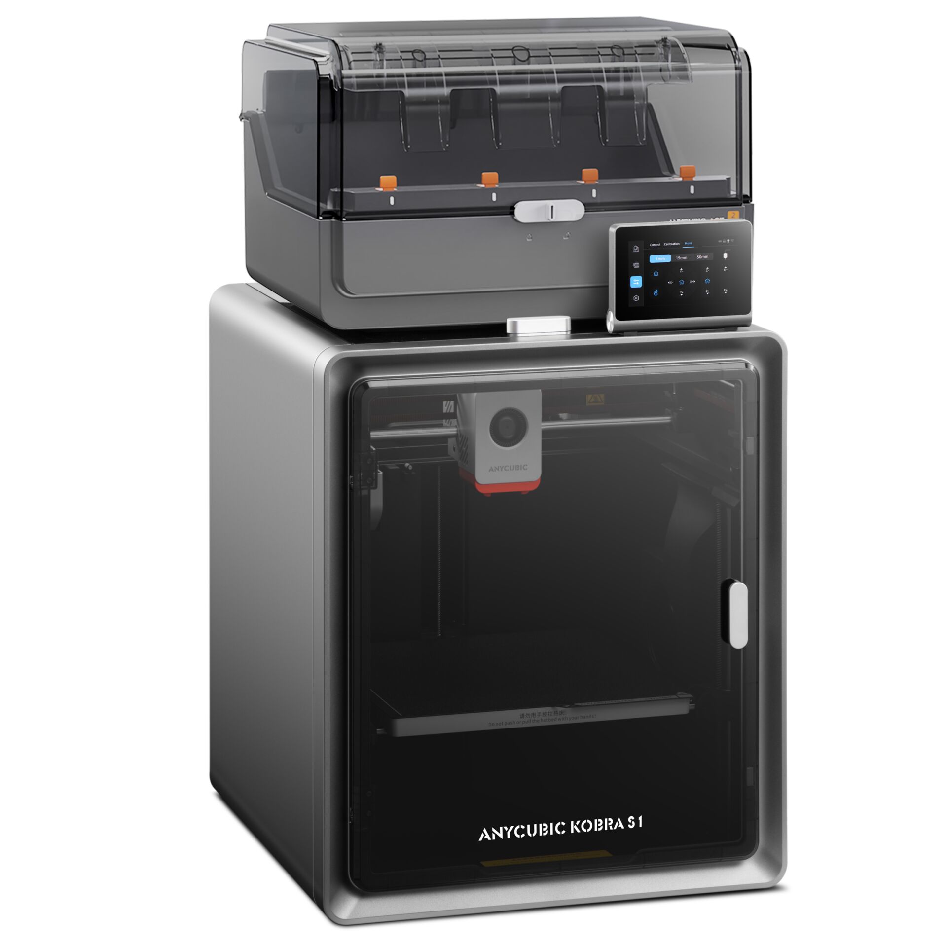 3D-Drucker, Kühlung?, Gerät mit Display?, Einheit mit Spuckschutz?, Anycubic Cobra 1