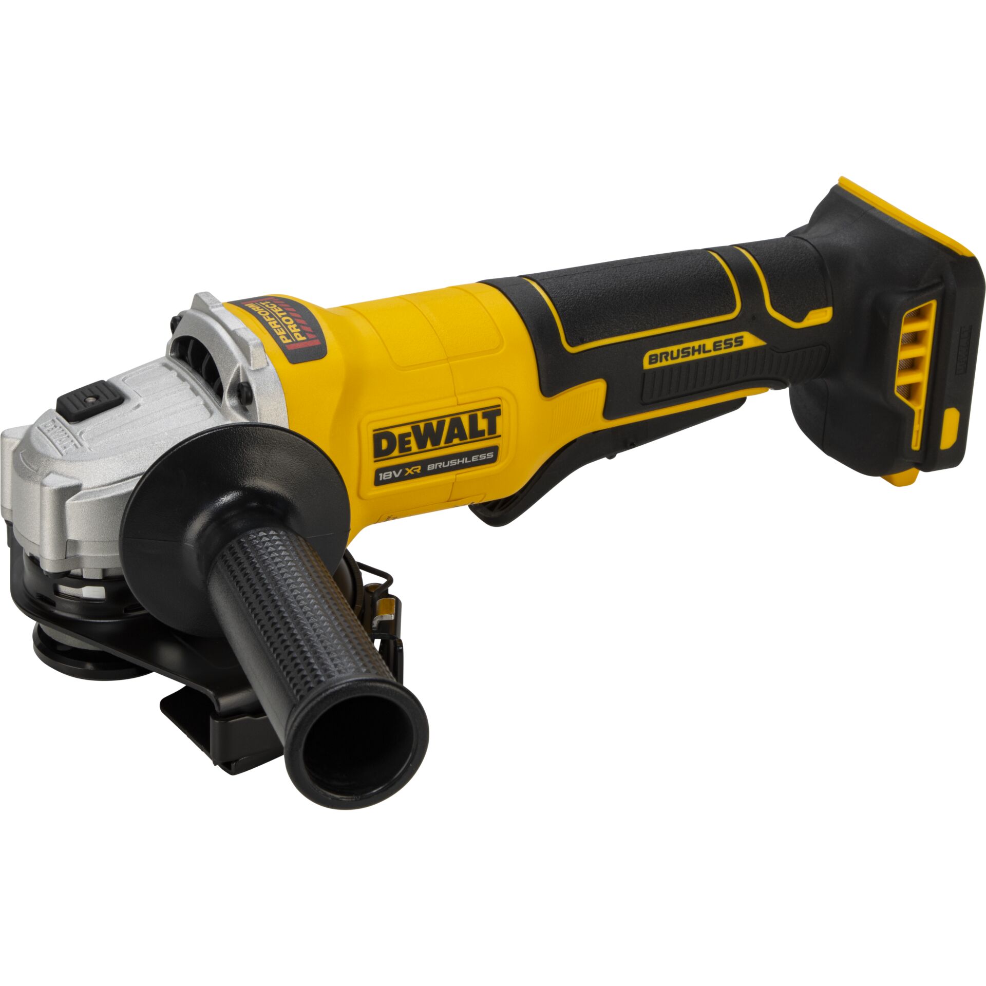 Winkelschleifer, Akkuschleifer, 20V, Dewalt, Ergonomisch, Schwingschleifer, Akku, Brushless, GelbSchwarz, DeWalt