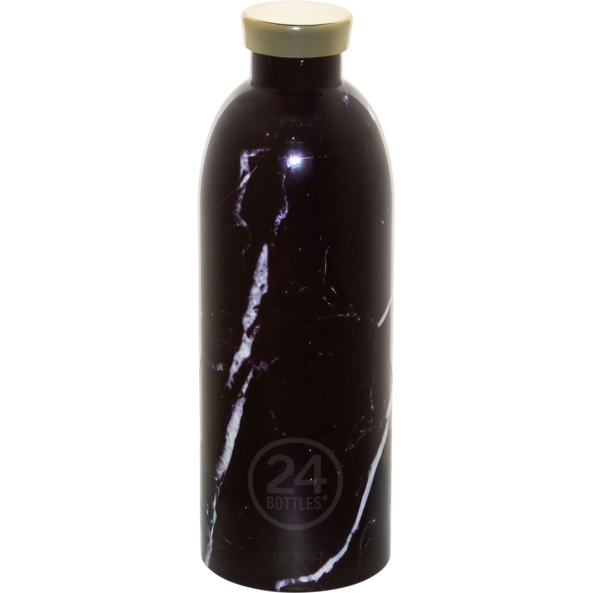 Flasche, Wasserflasche, Marmormotiv, Korken, 24 Bottles