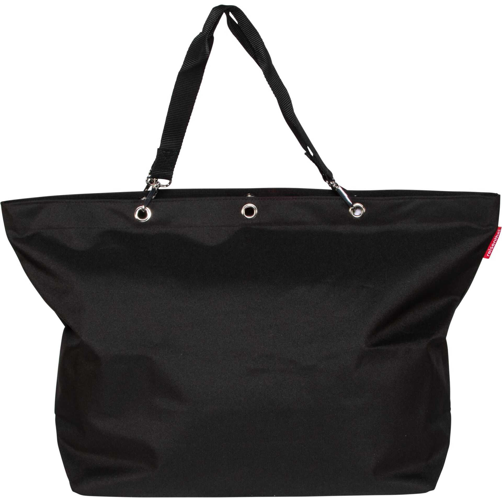 tote Tasche, schwarz, Canvas, Schultertasche, Ösen