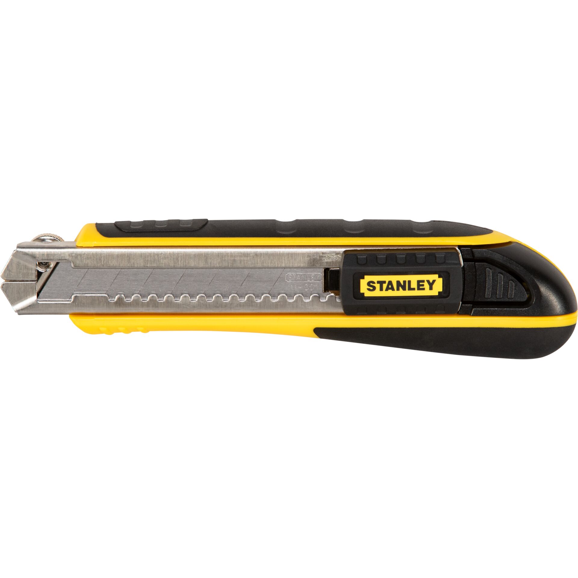 Utility knife, Replacement blades, Multi-knife, Stainless steel blade, Yellow handle, Tapeziertape, Stanley cutter, Klinge, Gummigriff, Messerhä?lter