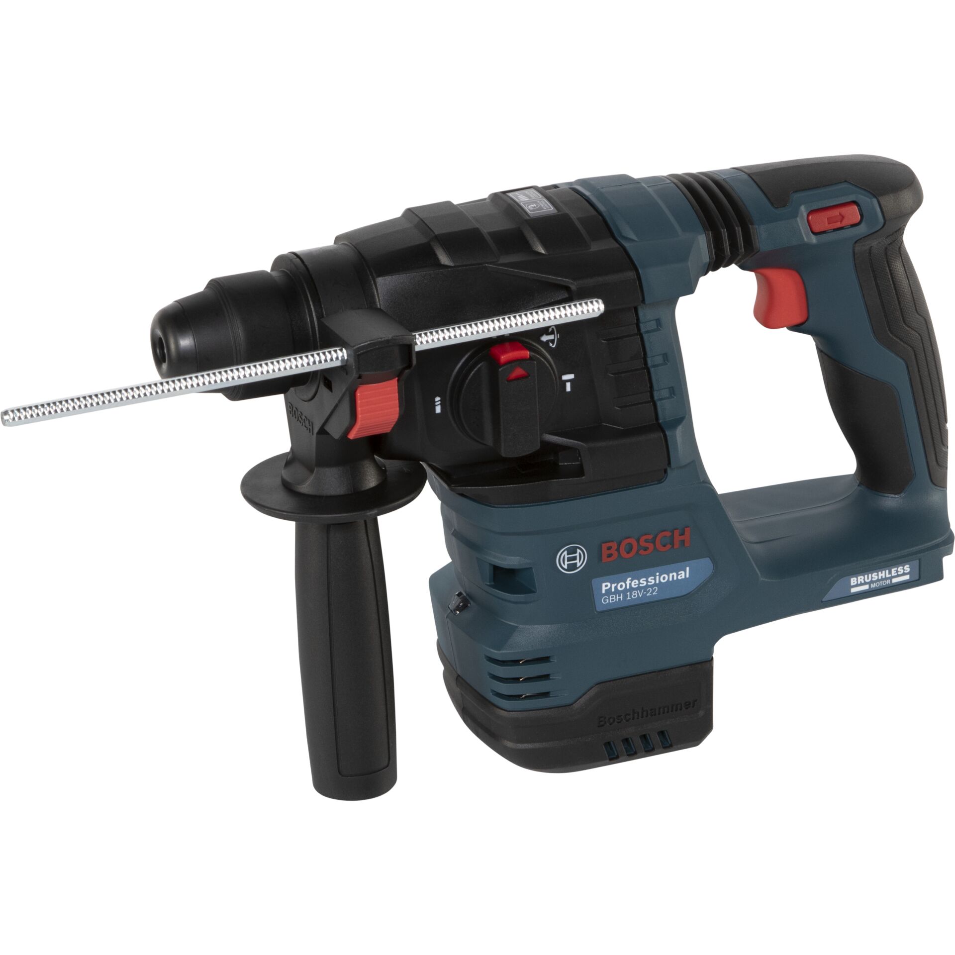 Gerät, Elektrische Bohrmaschine, Werkzeug, Granate, Waffe, Gerät, Elektrische Bohrmaschine, Werkzeug, Granate, Waffe, Hammerbohrer, Akku, brushless, 18V, Hilfsgriff