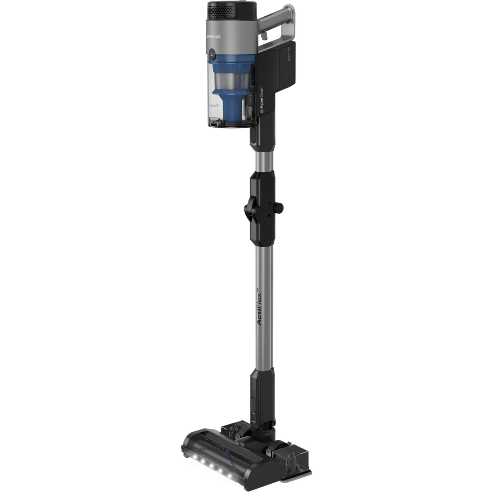 Akkusauger, Stielstaubsauger, Bodenstaubsauger, Kantenbürsten, Lichtleiste