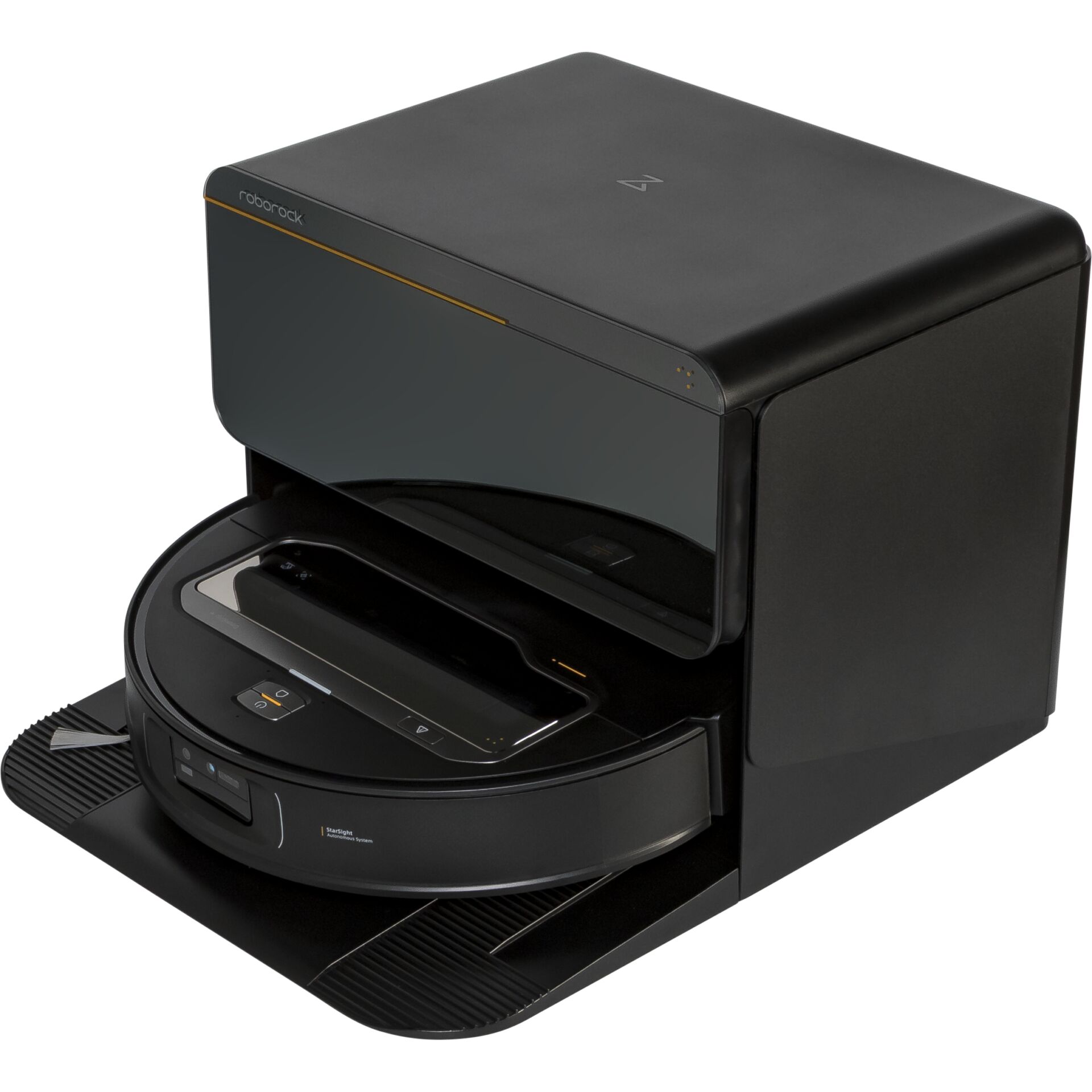 3D-Drucker, Saugroboter, Smartgerät, schwarzes Gehäuse, kompaktes Design
