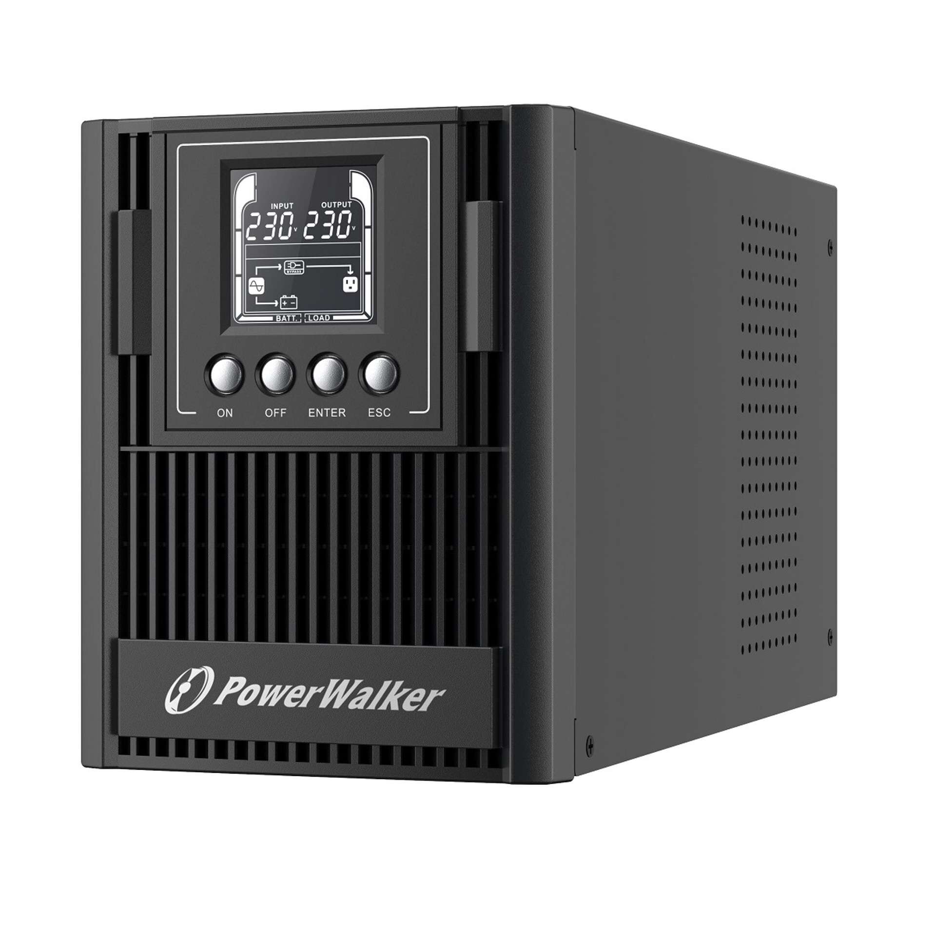 USV, PowerSupply, Unterbrechungsfreier Strom, Spannung, LCD-Anzeige