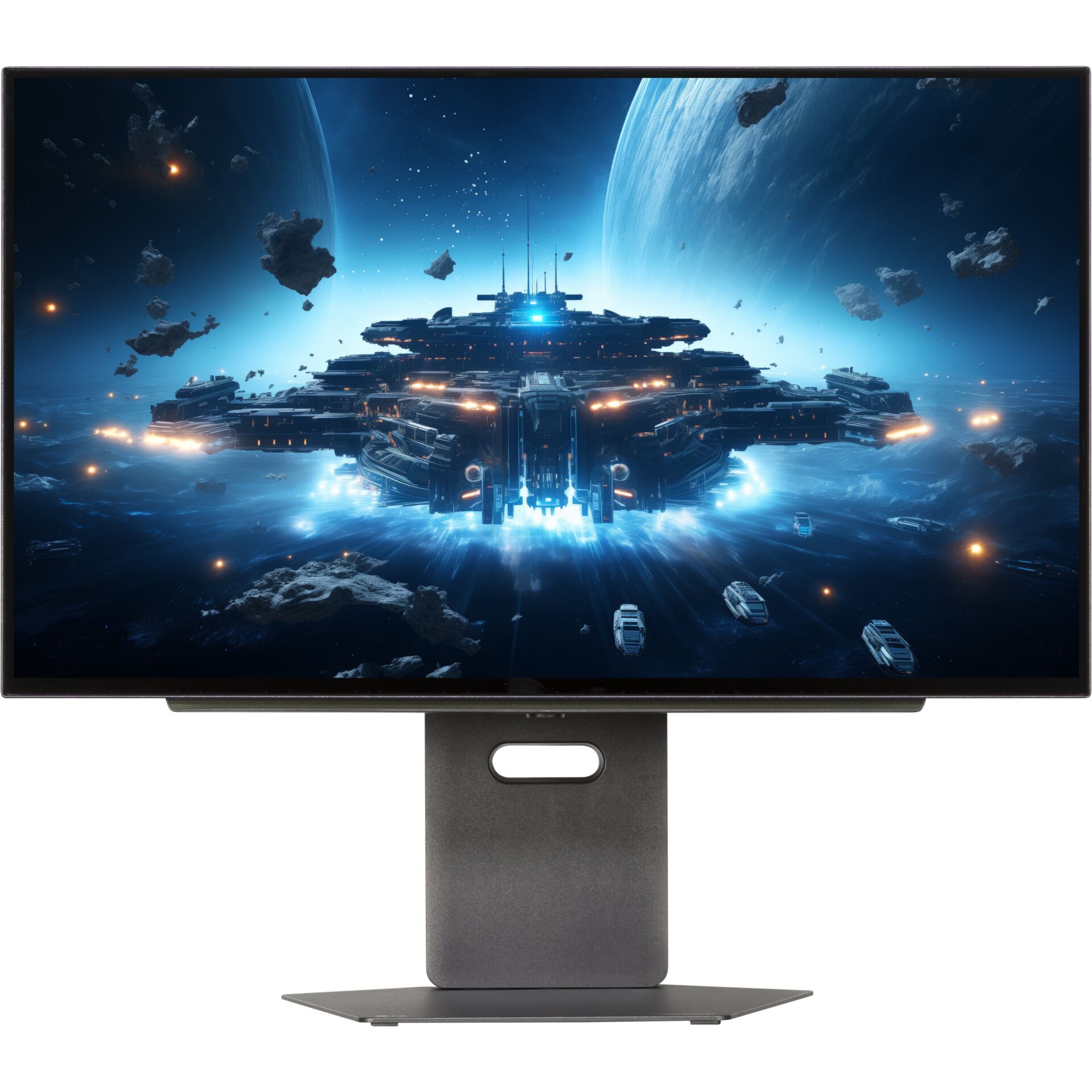 Bildschirm, Monitor, Gaming, Widescreen, Stativ, monitor, gaming, ultra-wide, Raumschiff, Standfuß
