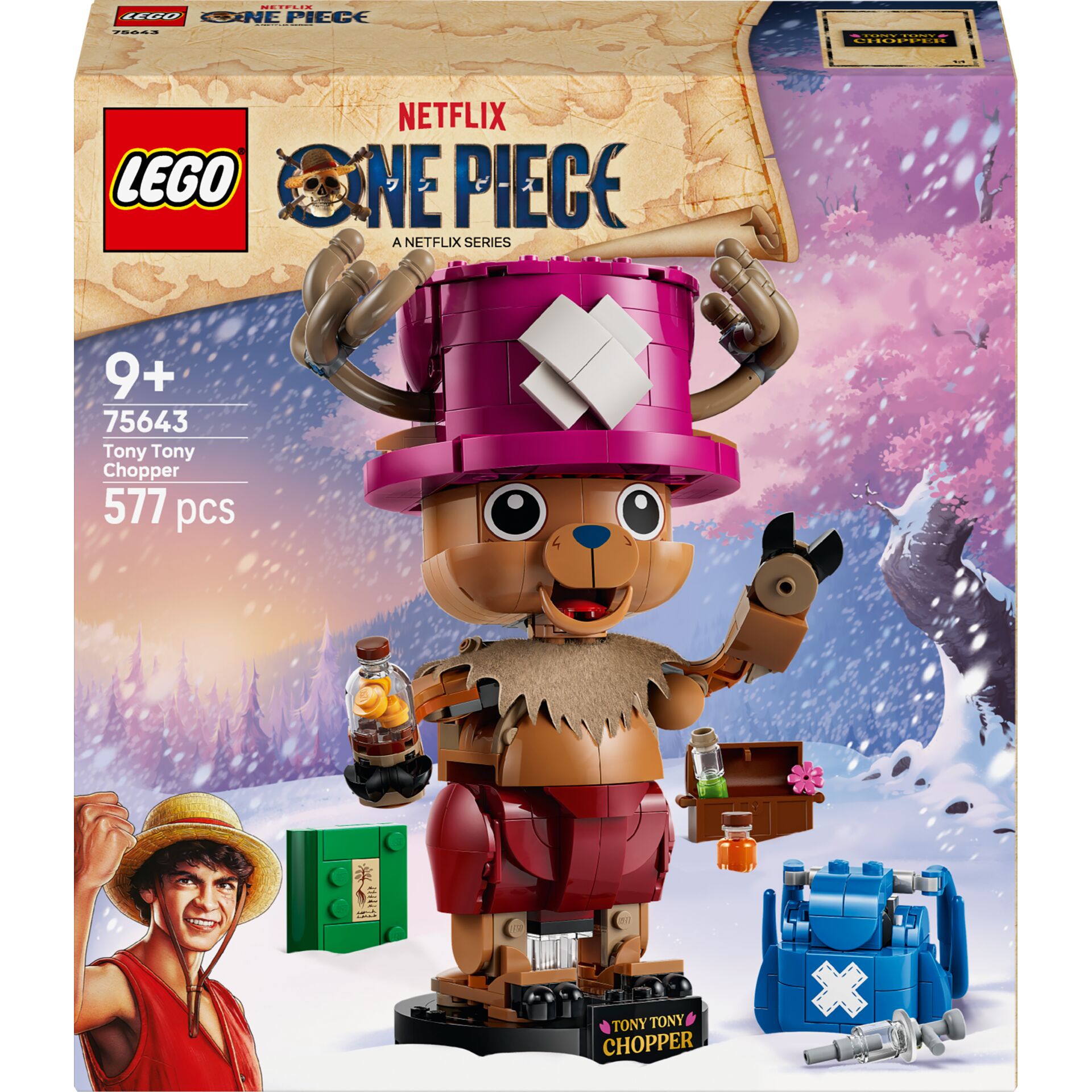 LEGO, Figur, Bär, Schnee, Chopper
