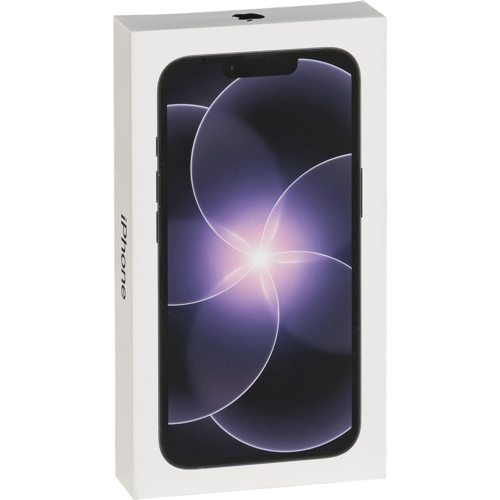 smartphone, iPhone, Verpackung, schwarz, randloses Display