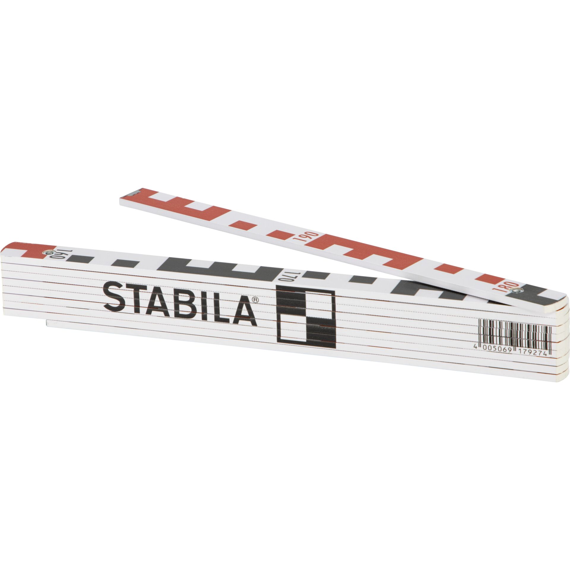 Stabila, Wasserwaage, Kunststoff, Euroblock, Weiß