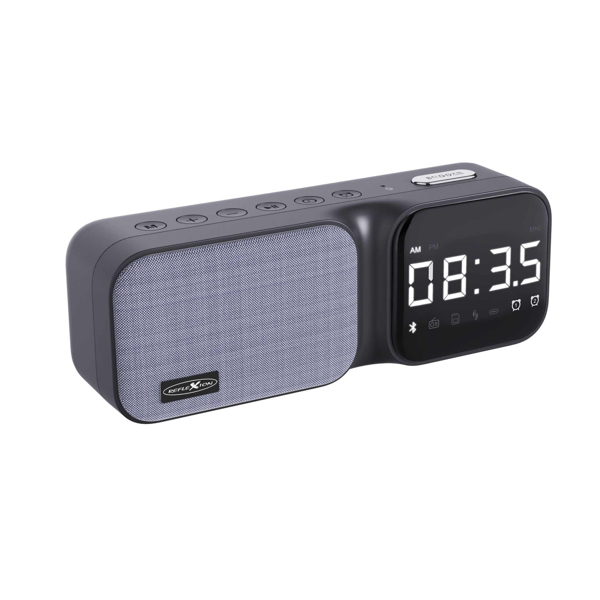 Radio, Wecker, Bluetooth, Lautsprecher, Digitalanzeige