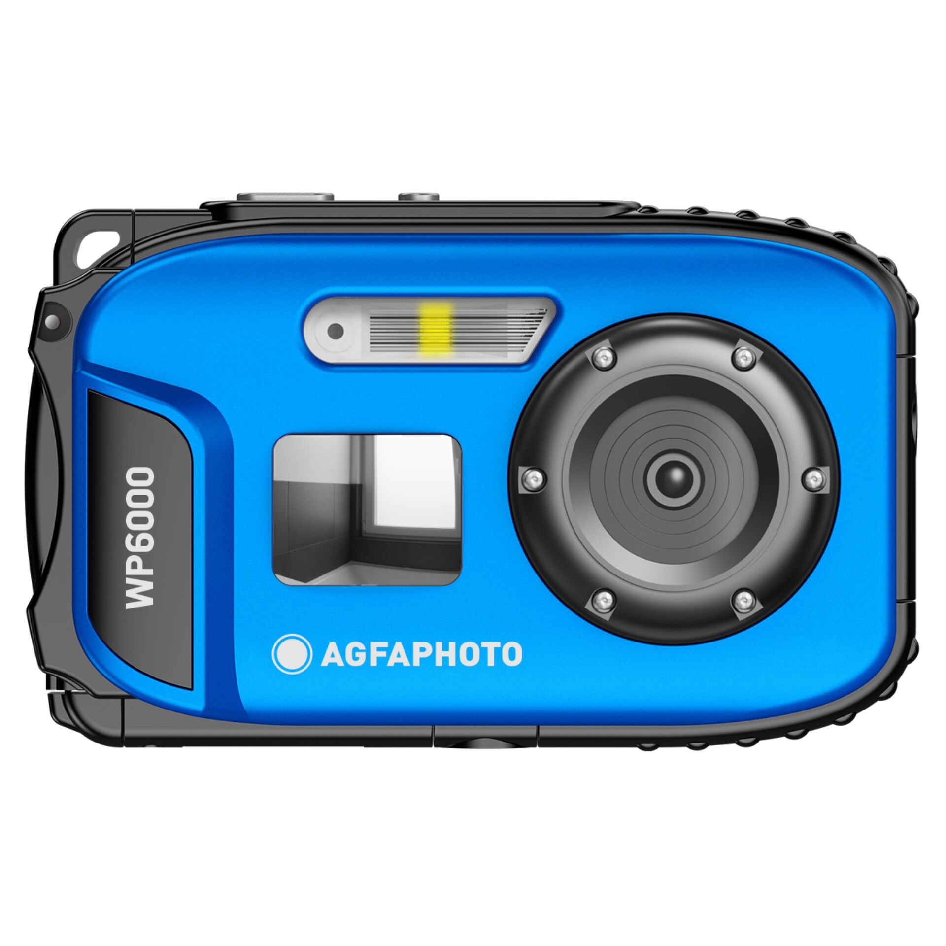 Actionkamera, blaue Kamera, WP6000, Frontlinse, Digitale Kamera Zubehör
