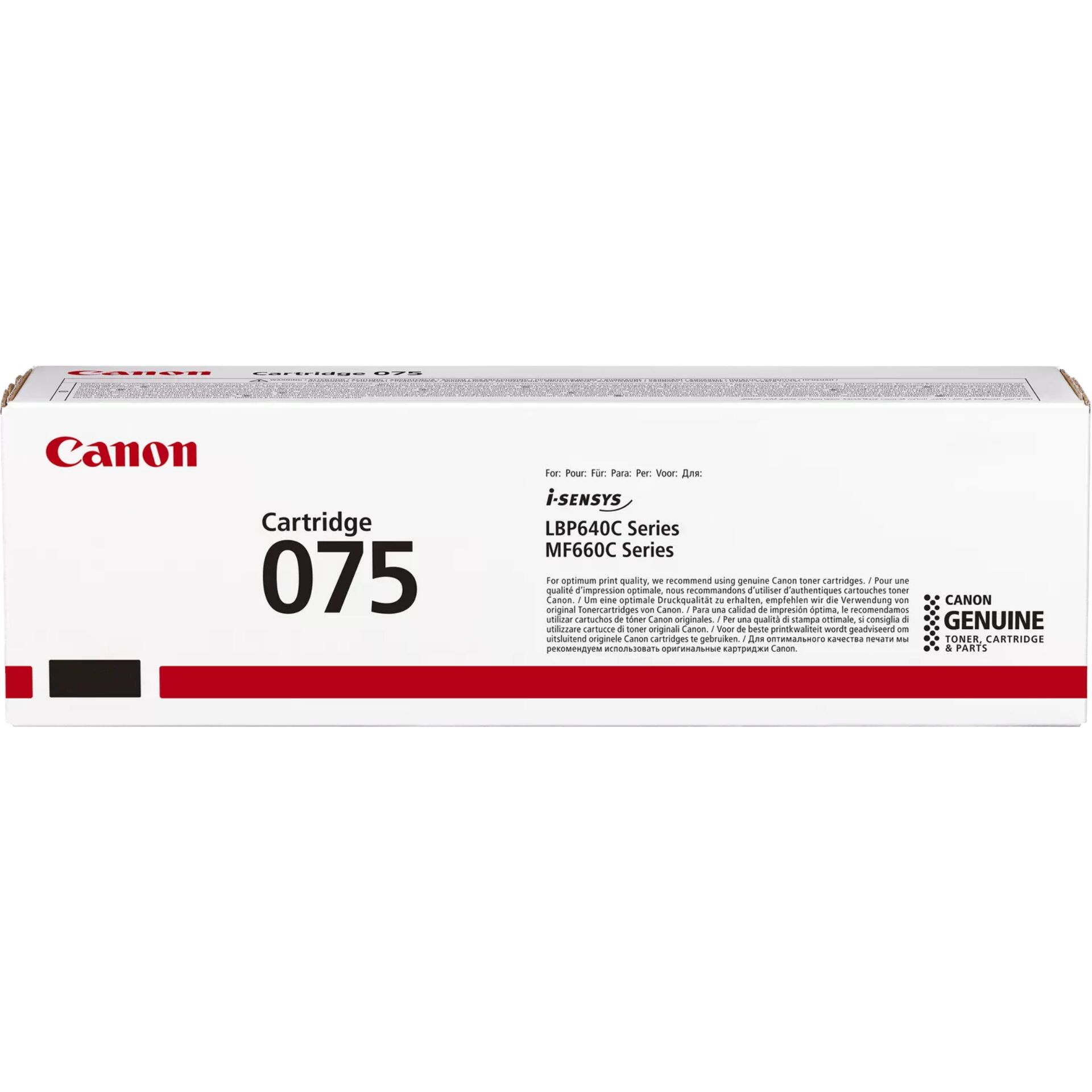 Toner, Kartusche, Canon 075, LBP640C, MF660C