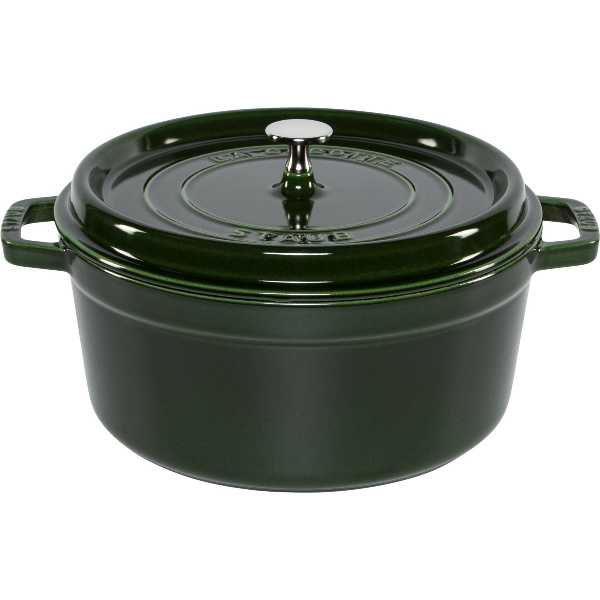 GusseisenTopf, Schmortopf, grün, Stovetop, Deckelpfanne