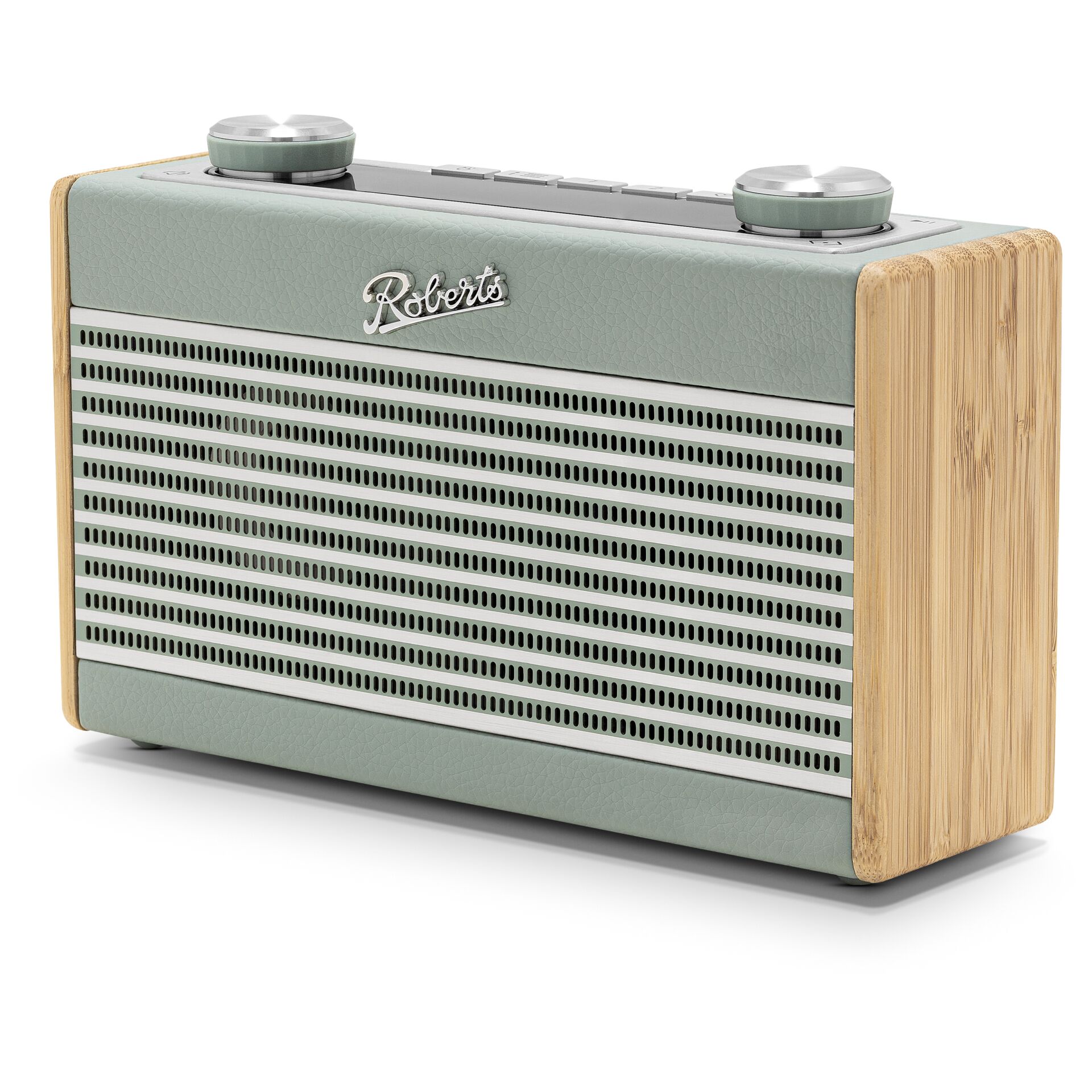 sprecher, tragbar, radio, bluetooth, holzverkleidung