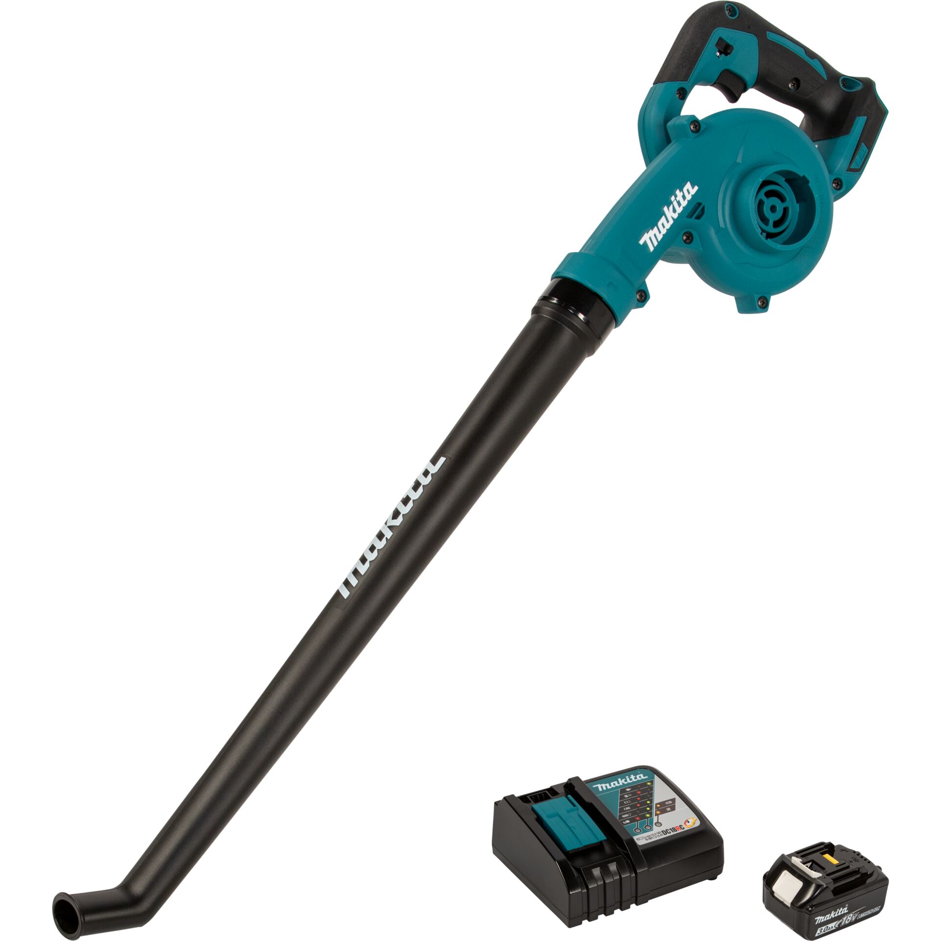 Akku-Staubbeschränkter, Akkubetrieb, Blau-schwarz, Leichtbau-Aufsatz, Makita Zubehör