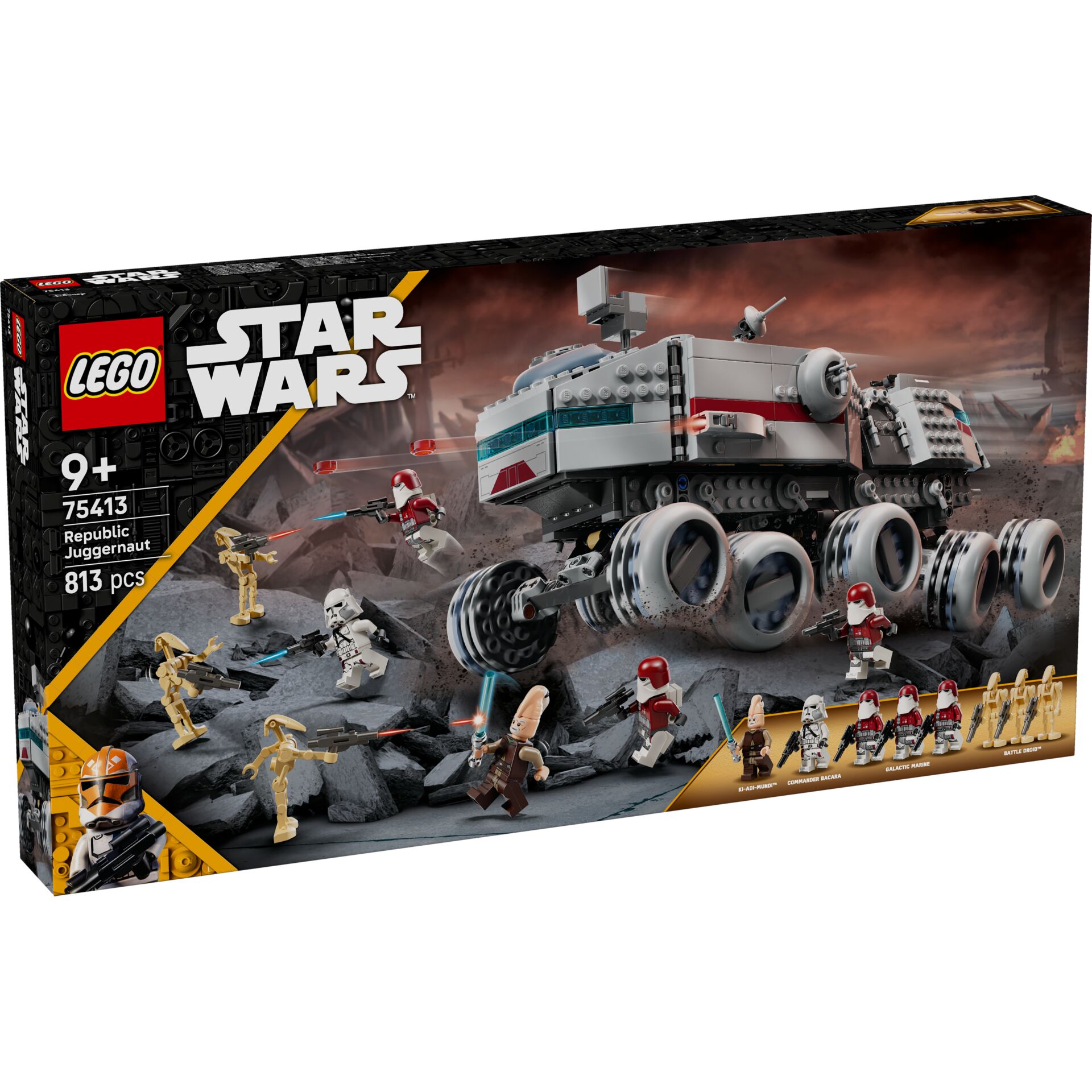 Star Wars, LEGO, Raumschiff, Jägerkreuzer, 813 pcs
