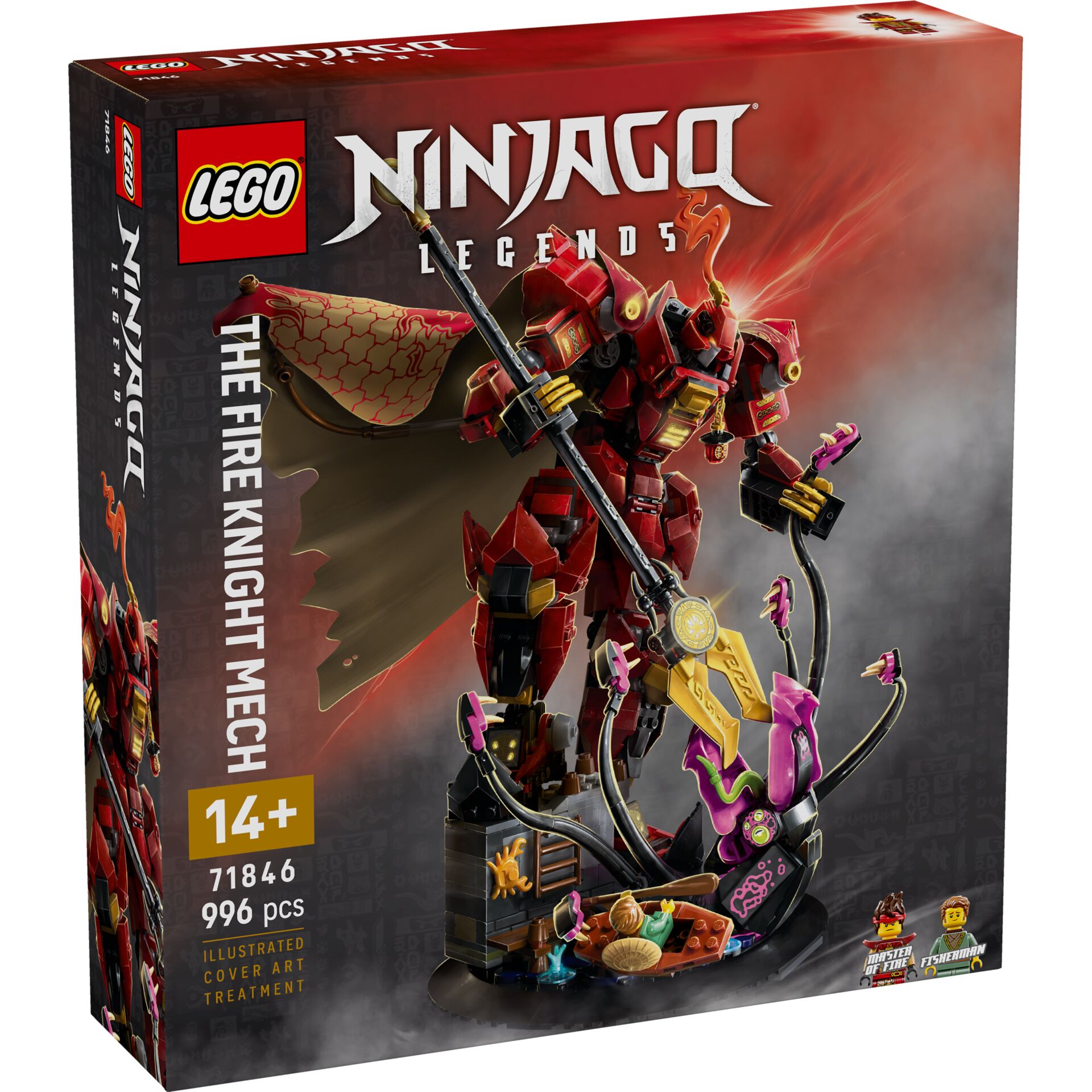 Lego, Ninjago, Legends, Mech, Figurine
