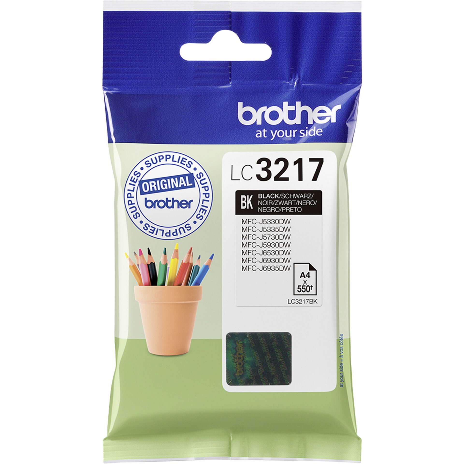 Brother LC-3217 BK schwarz