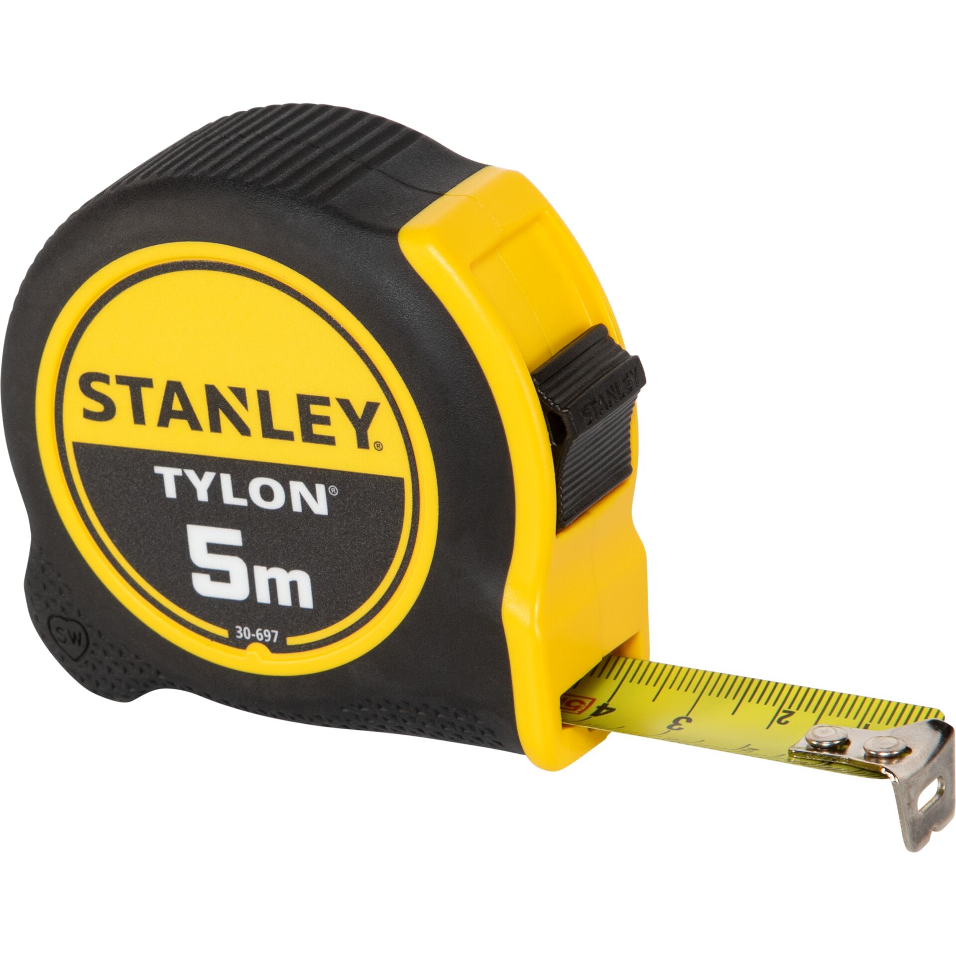 Maßband, Messband, Stanley, 5m, Tylon, Maßband, Messband, Ausziehbar, Gelb Schwarz, Stanley TYLON 5m