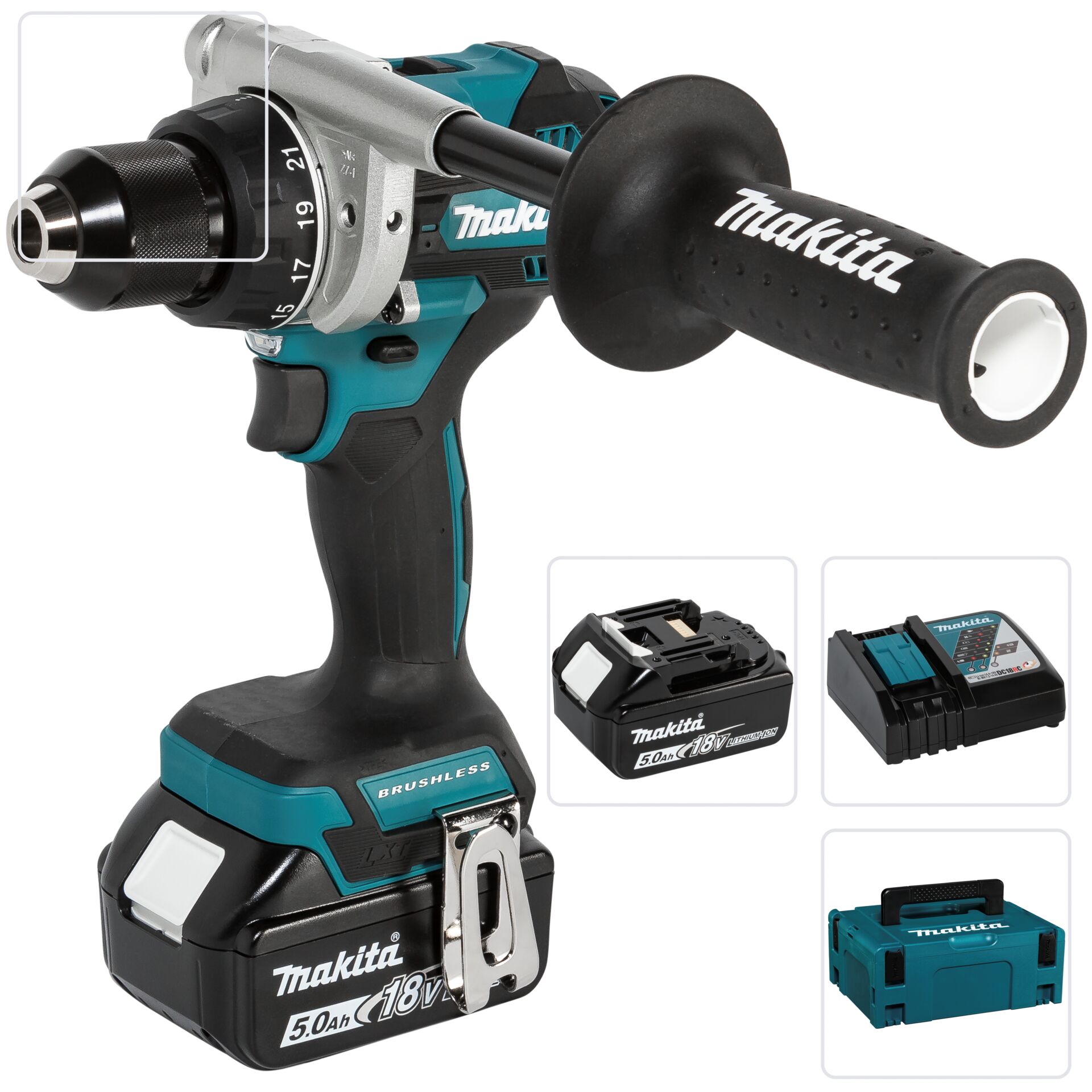 Akkuschrauber, Kompakt, 18V, Brushless, Ergonomisch