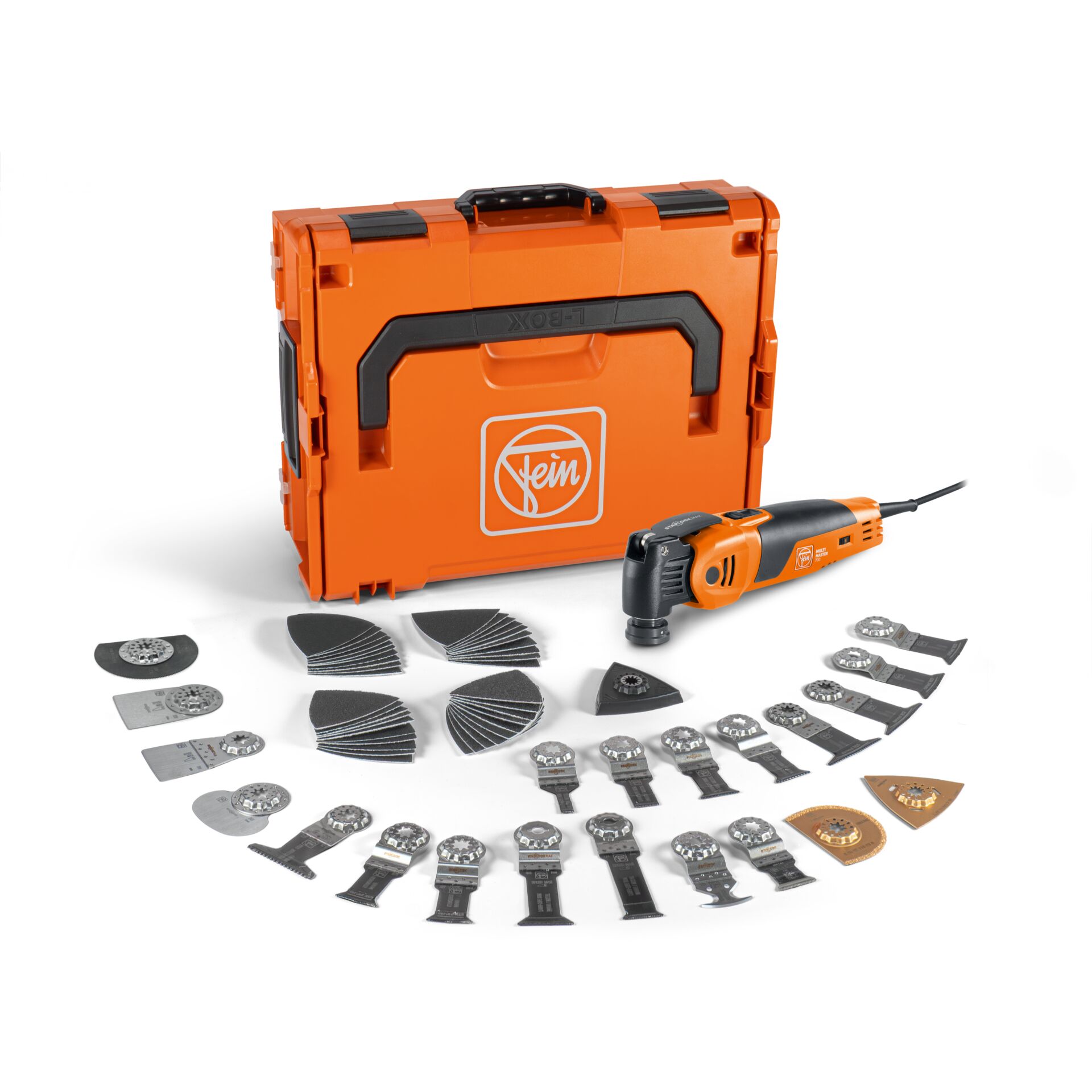 Druckschnelltrenngerät, Multitool, Schleifscheiben, Winkelschleifer, Koffer
