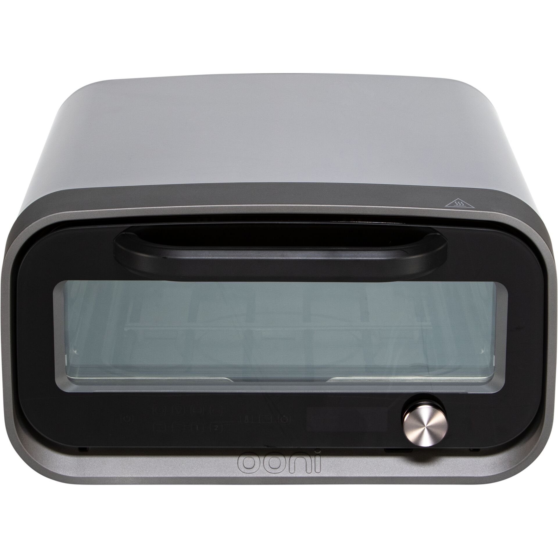 Mini-Backofen, Umluftofen, Nebentischgerät, Edelstahl, Drehknopf