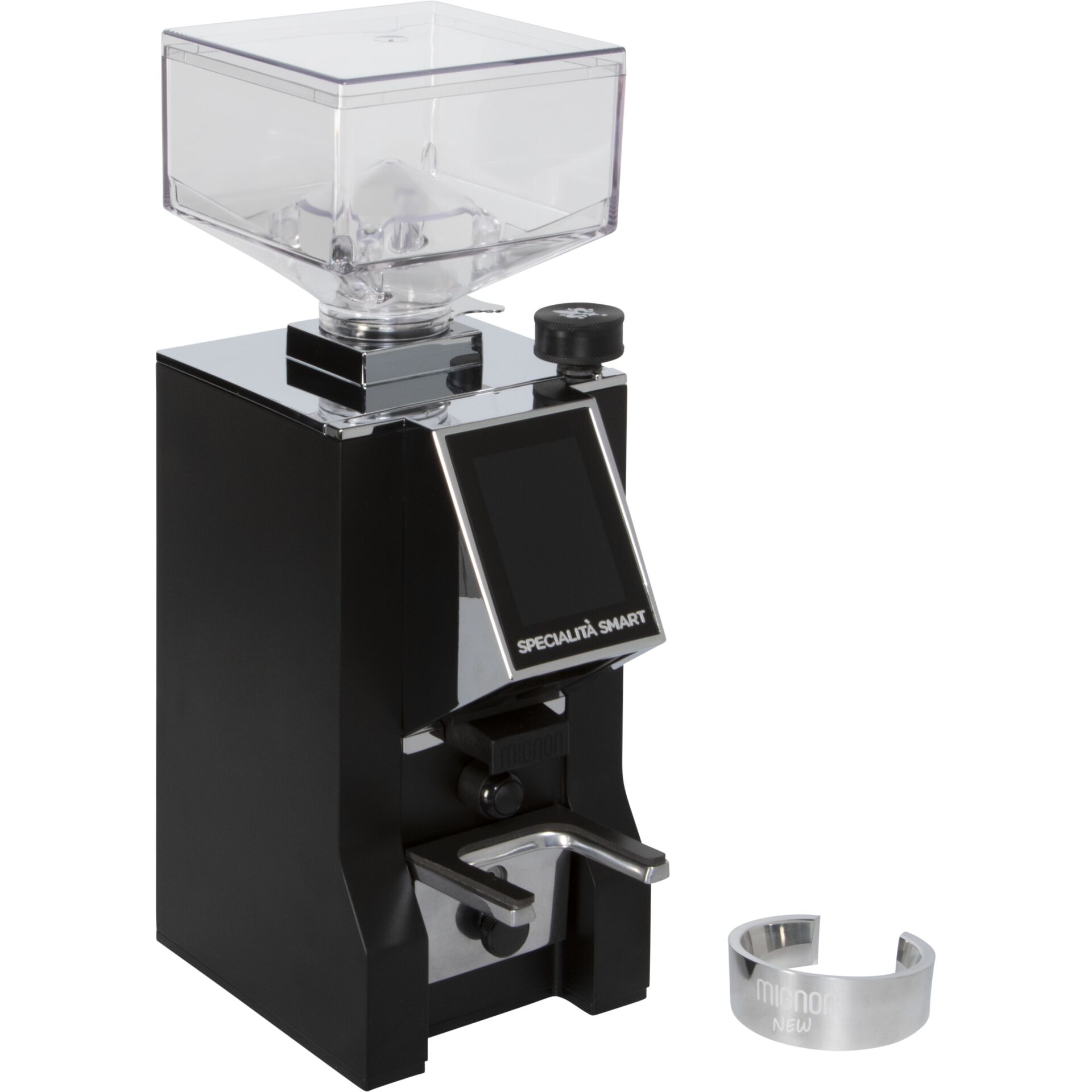 Espresso-Maschine, Kaffeemühle, Kaffeezubereitung, Werkzeuge, Barista-Setup