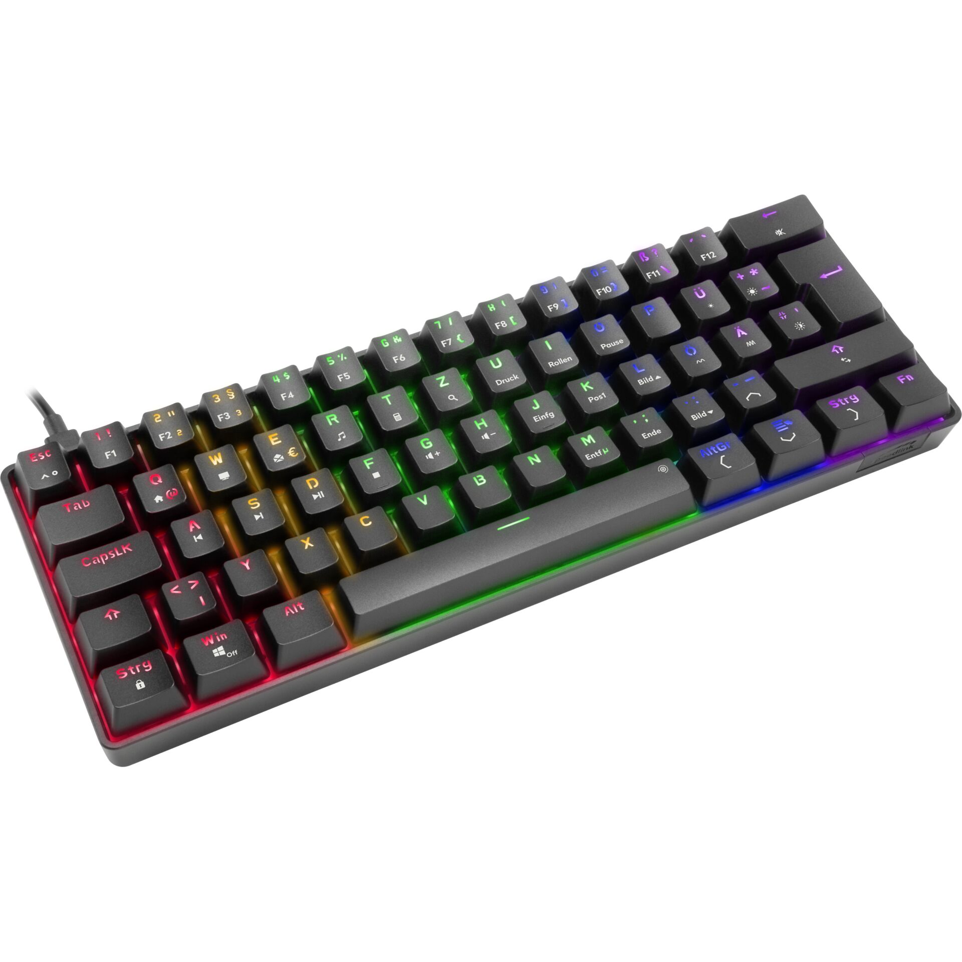 Tastatur, RGB, Gaming, LED, USB
