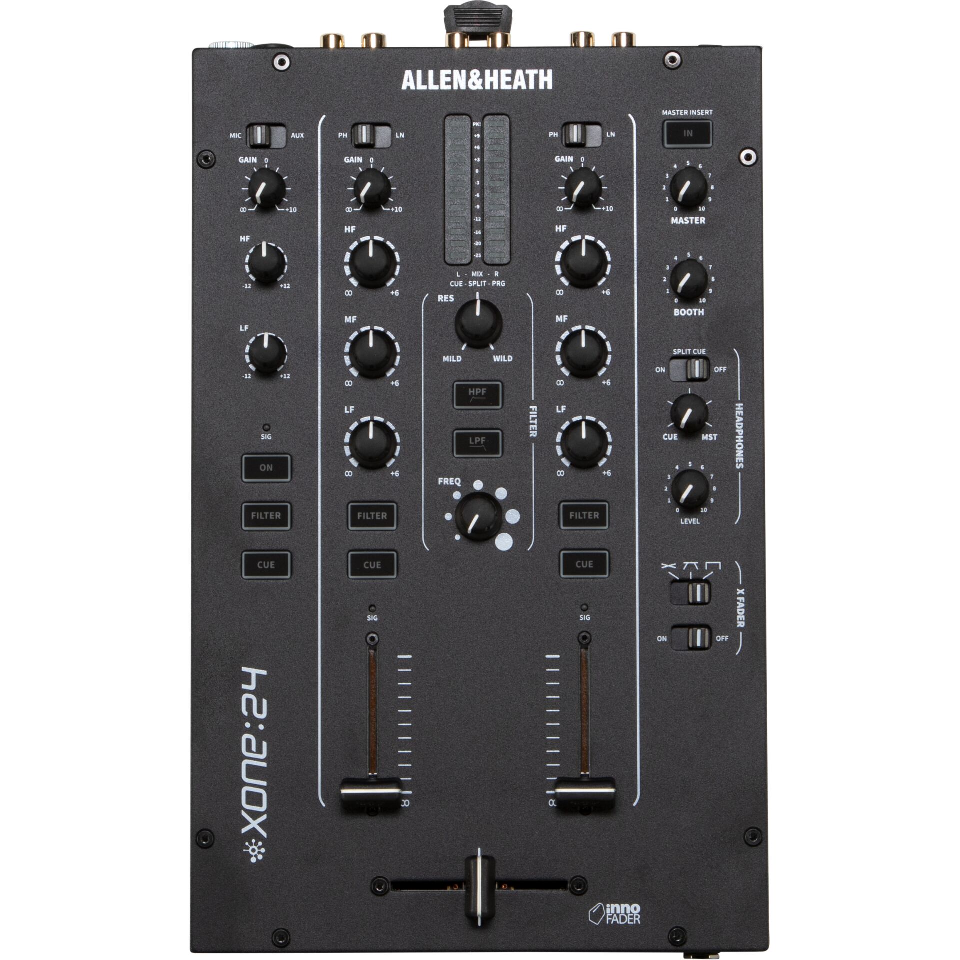 DJ-Controller, 3-Kanal-Mischer, Fader, Knöpfe, Xone:92