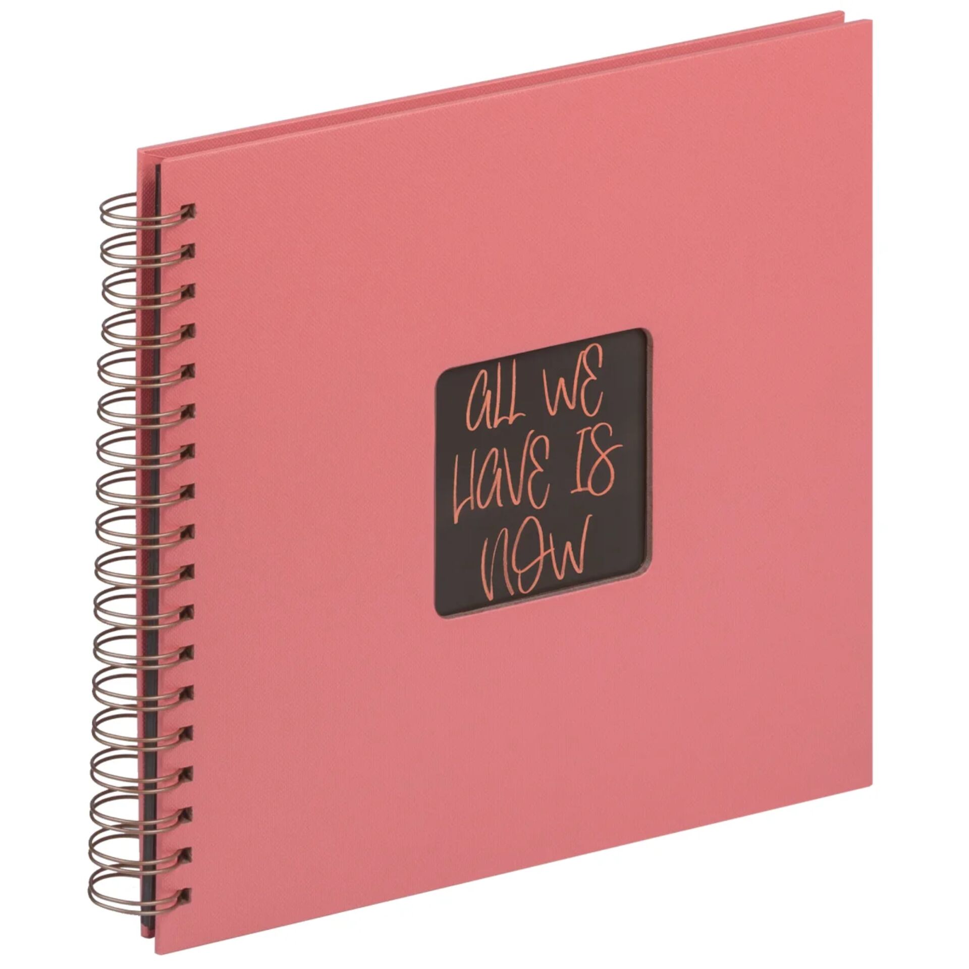 Notizbuch, Spiralbindung, Sammelmappe, Pink, Kladde