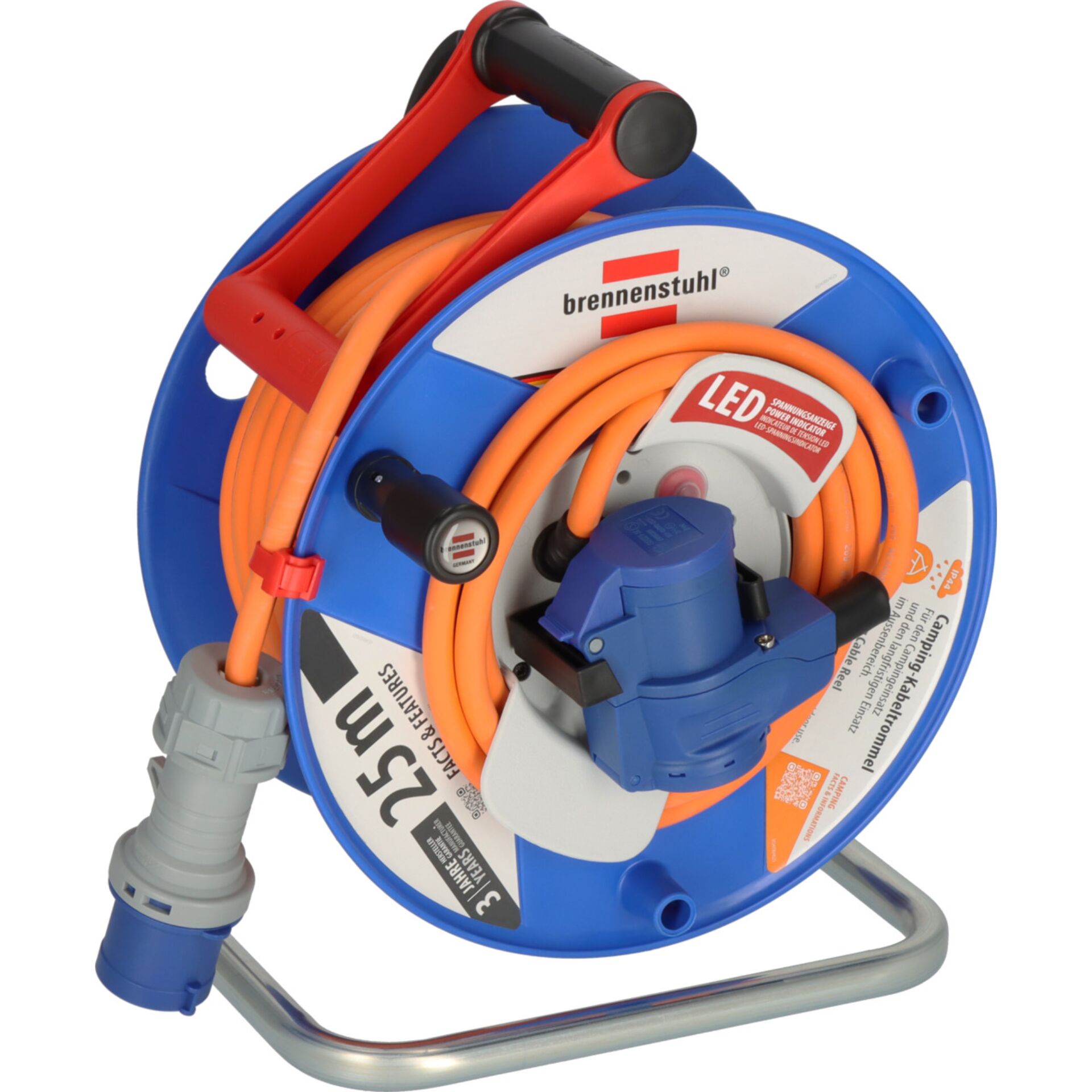 rolllenkabel, augekabel, steckdosen, verlängerung, LED