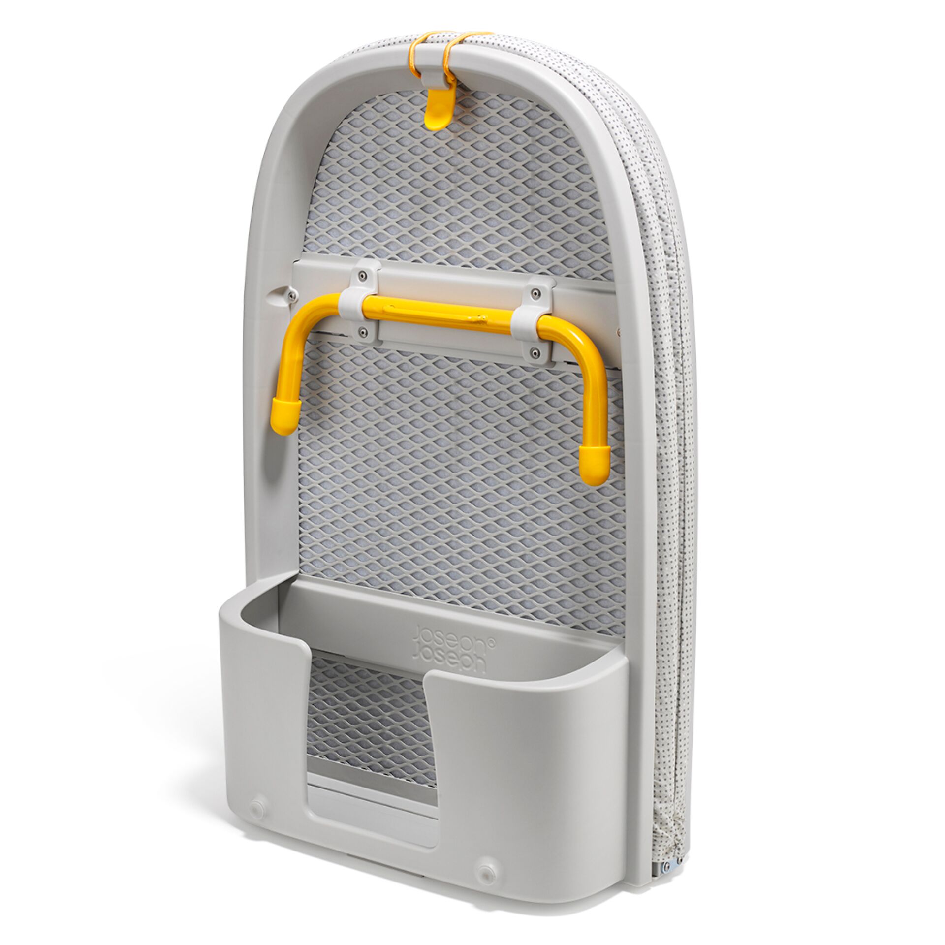 Foldbar, Tragegriff, Maschenplatte, Auffangtasche, Grau