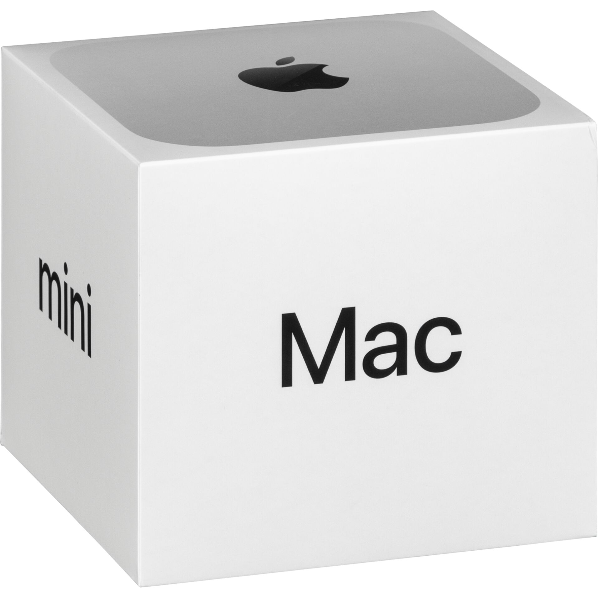 Mac mini, Computer, Verpackung, Apple-Logo