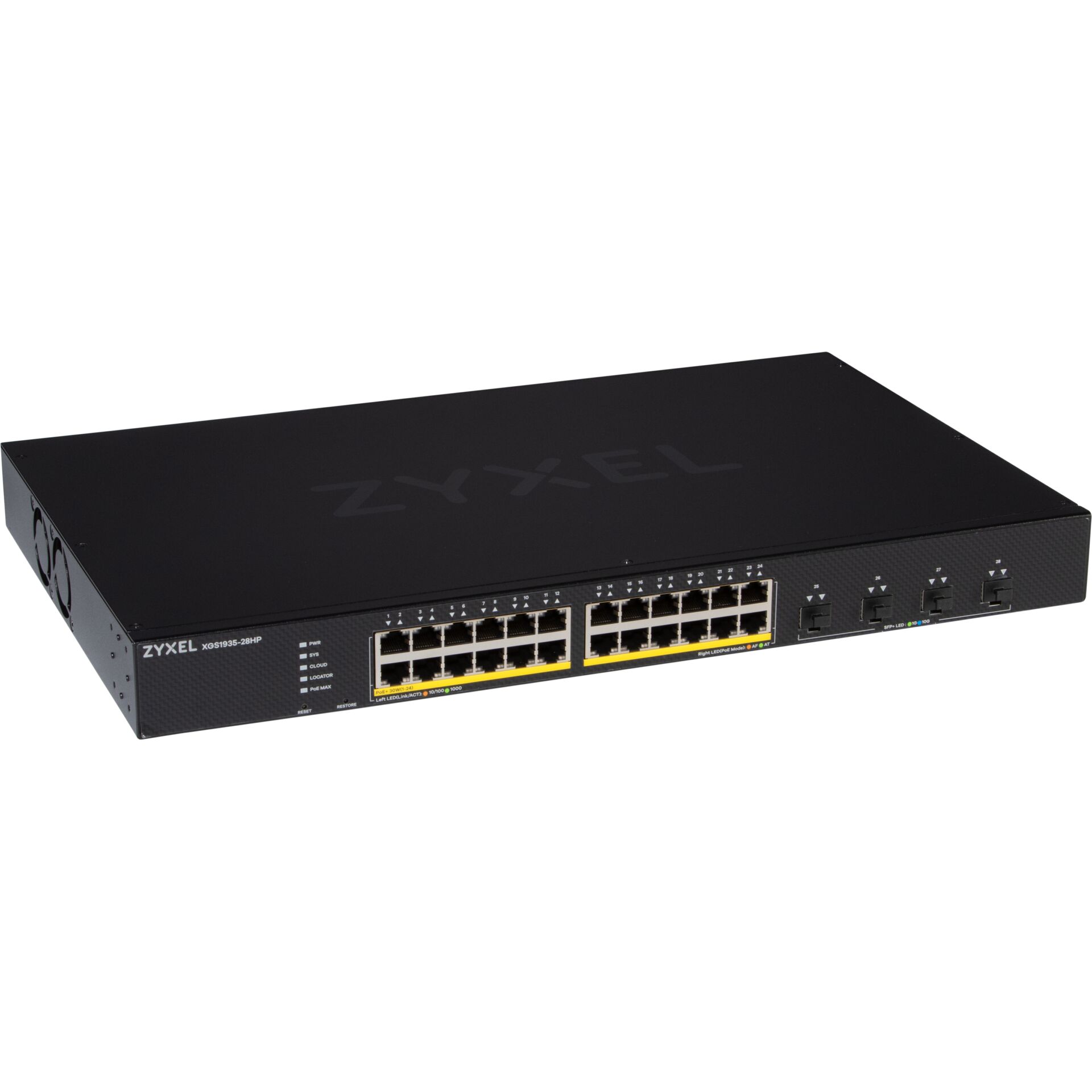 Schalter, Netzwerk Switch, 24-Port, PoE?, Rack-montiert