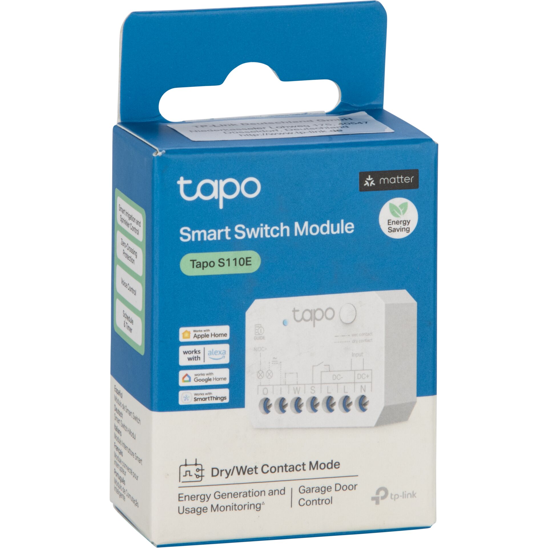 Smart Switch, Modul, Energiesparen, Trocken-/Feuchte Kontakt, Heimautomatisierung