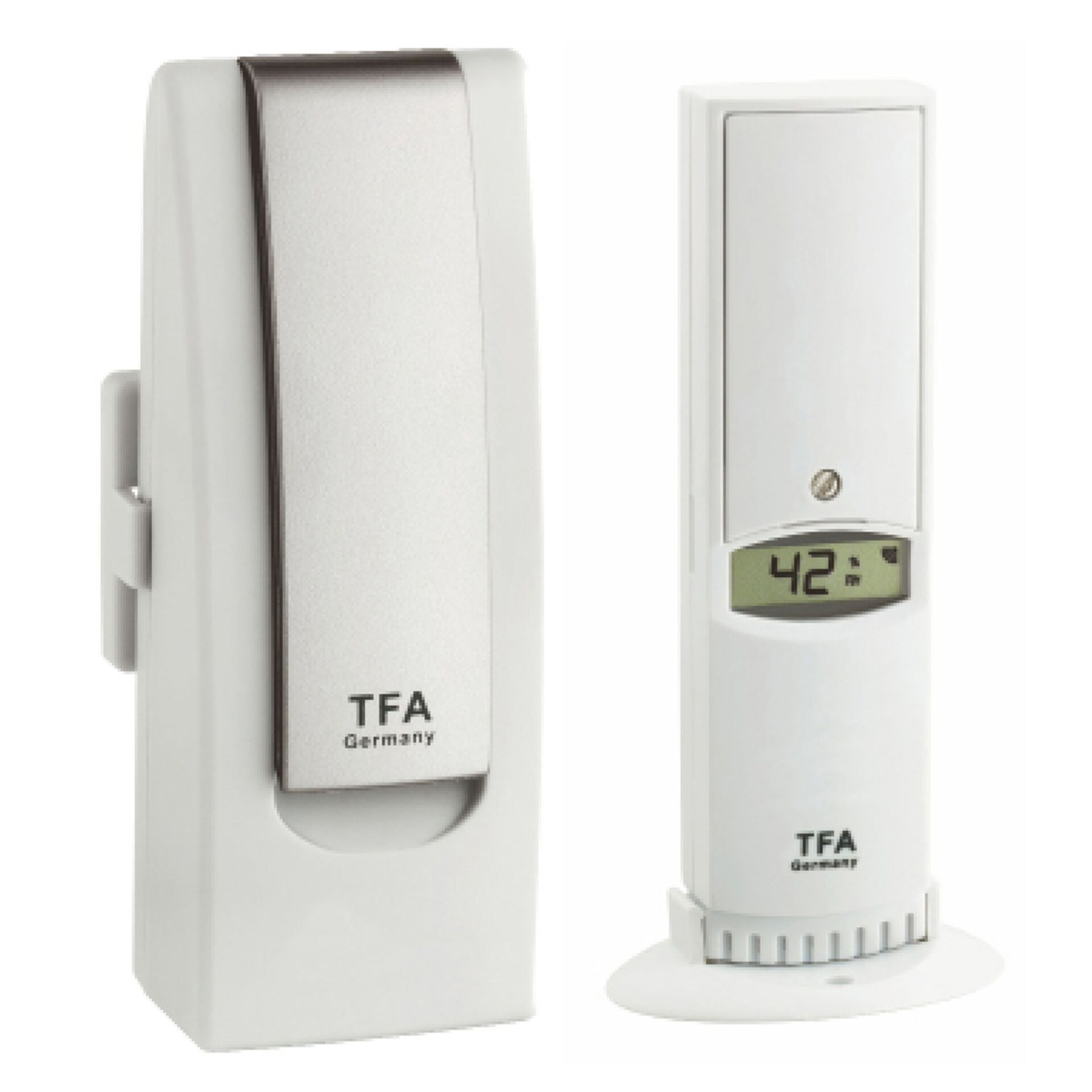 Türsensor, Rauchabweisend, TFA, Thermometer, Digital thermometer