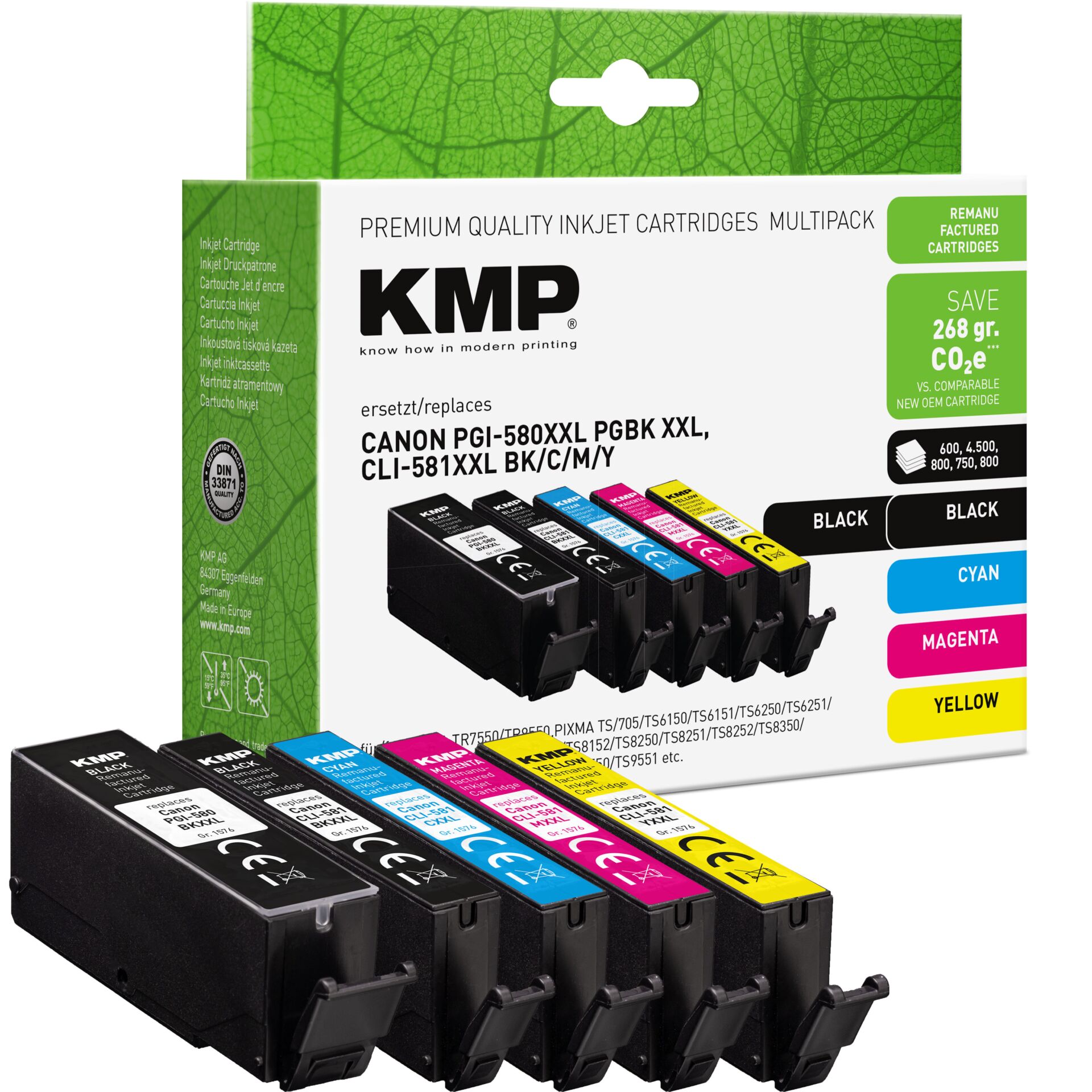Adapter, Elektronik, tintenpatrone, druckerpatronen, multipack, CANON ersatz, colorset