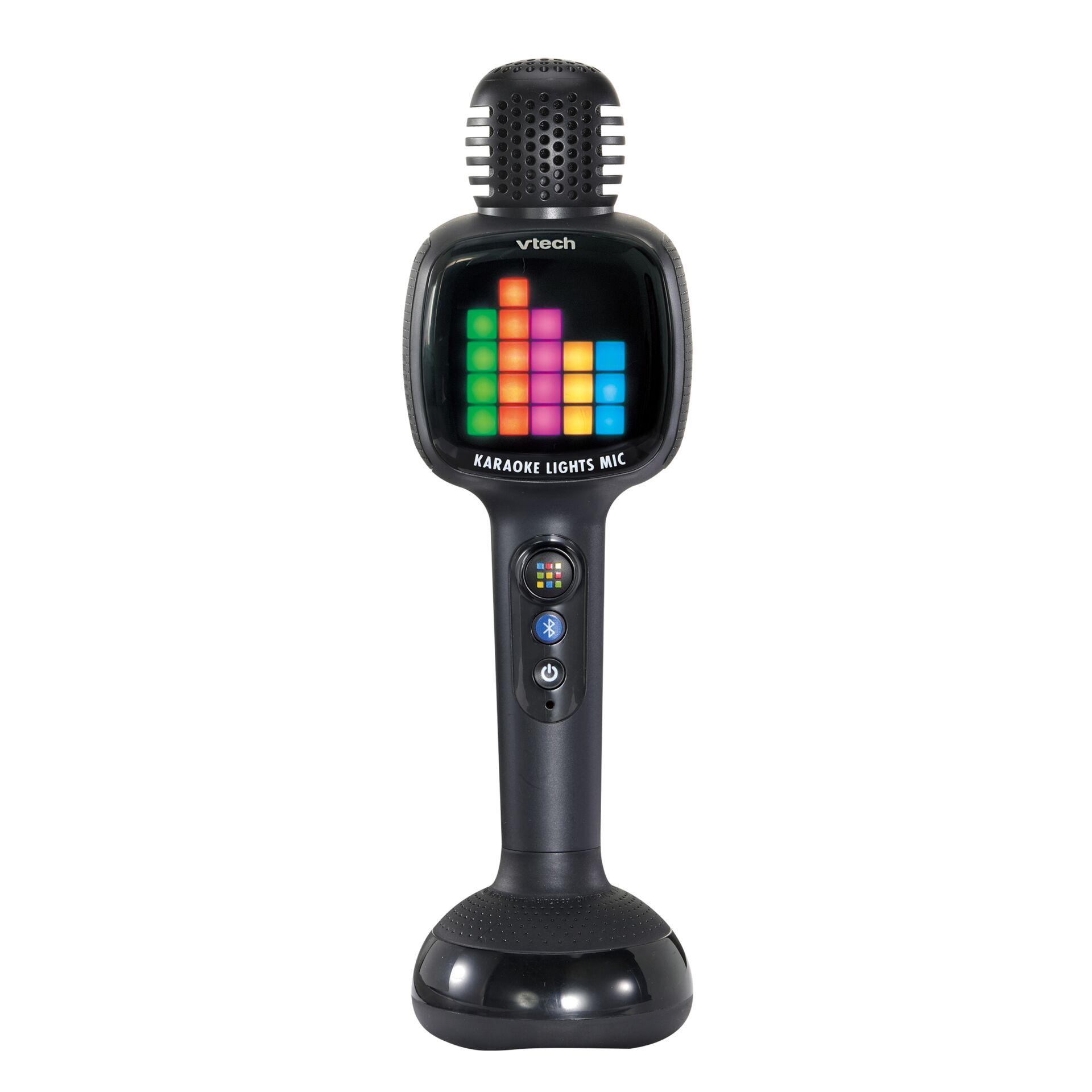 Karaoke-Mikro, Lichtanzeige, Bluetooth-Mikro, Kabelloses Mikrofon, LED-Panel