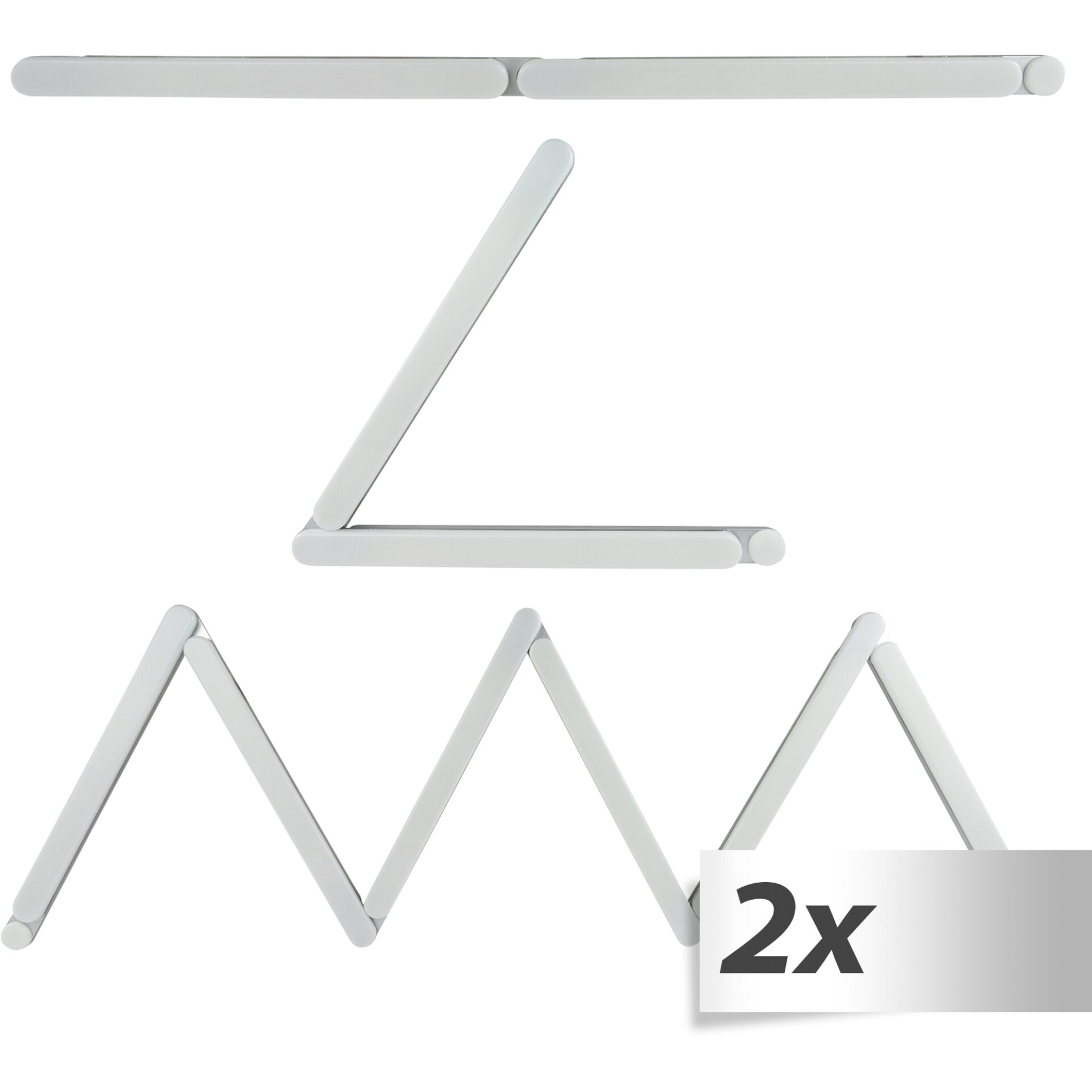 2x1 REV LED Unterbauleuchte  Erweiterungsset FLEXLIGHT 3,4W