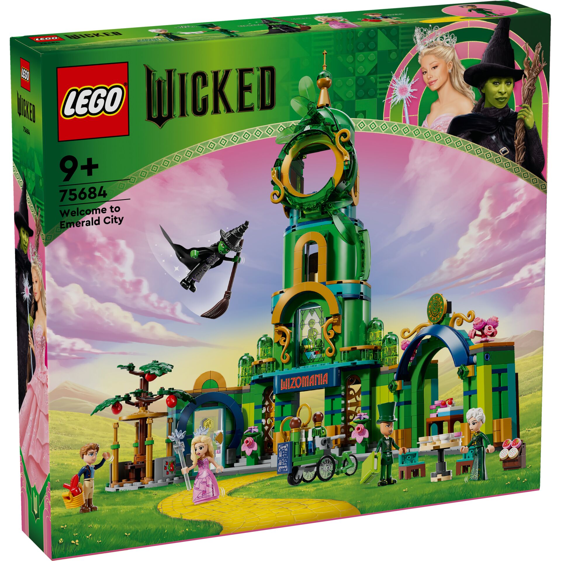 Lego, Wicked, Emerald City, Klemmbausteine, Spielzeugbausteine