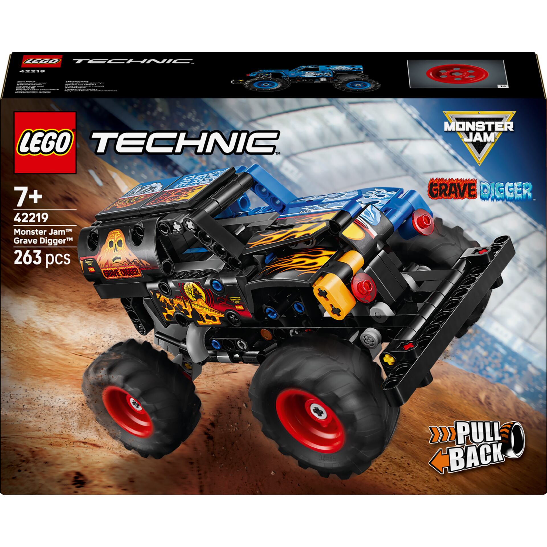 Monster Jam, Grave Digger, rc vehicle, monster truck, lego technic