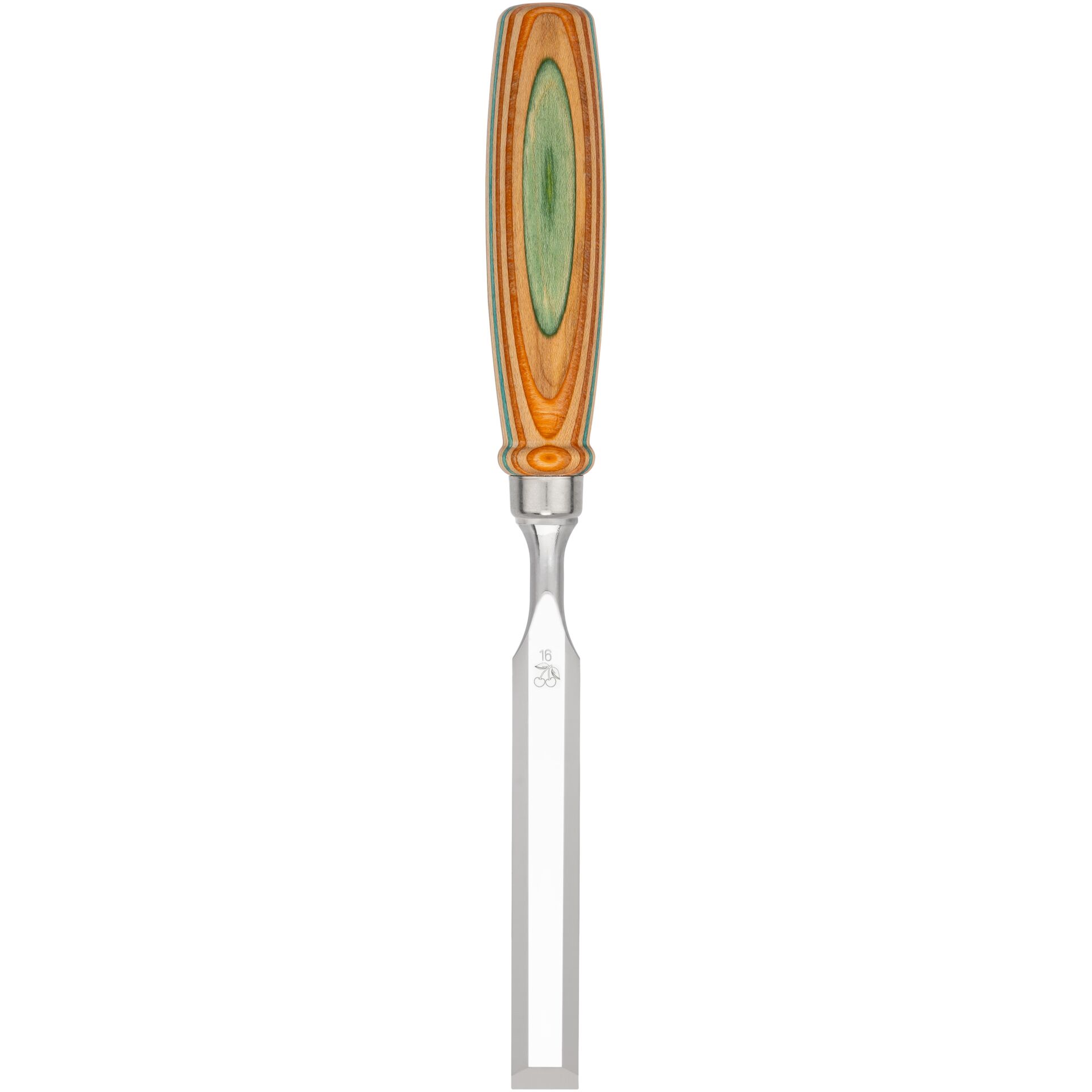 Küchenmesser, Buttermesser, Steakmesser, bunter Holzgriff, Edelstahlklinge