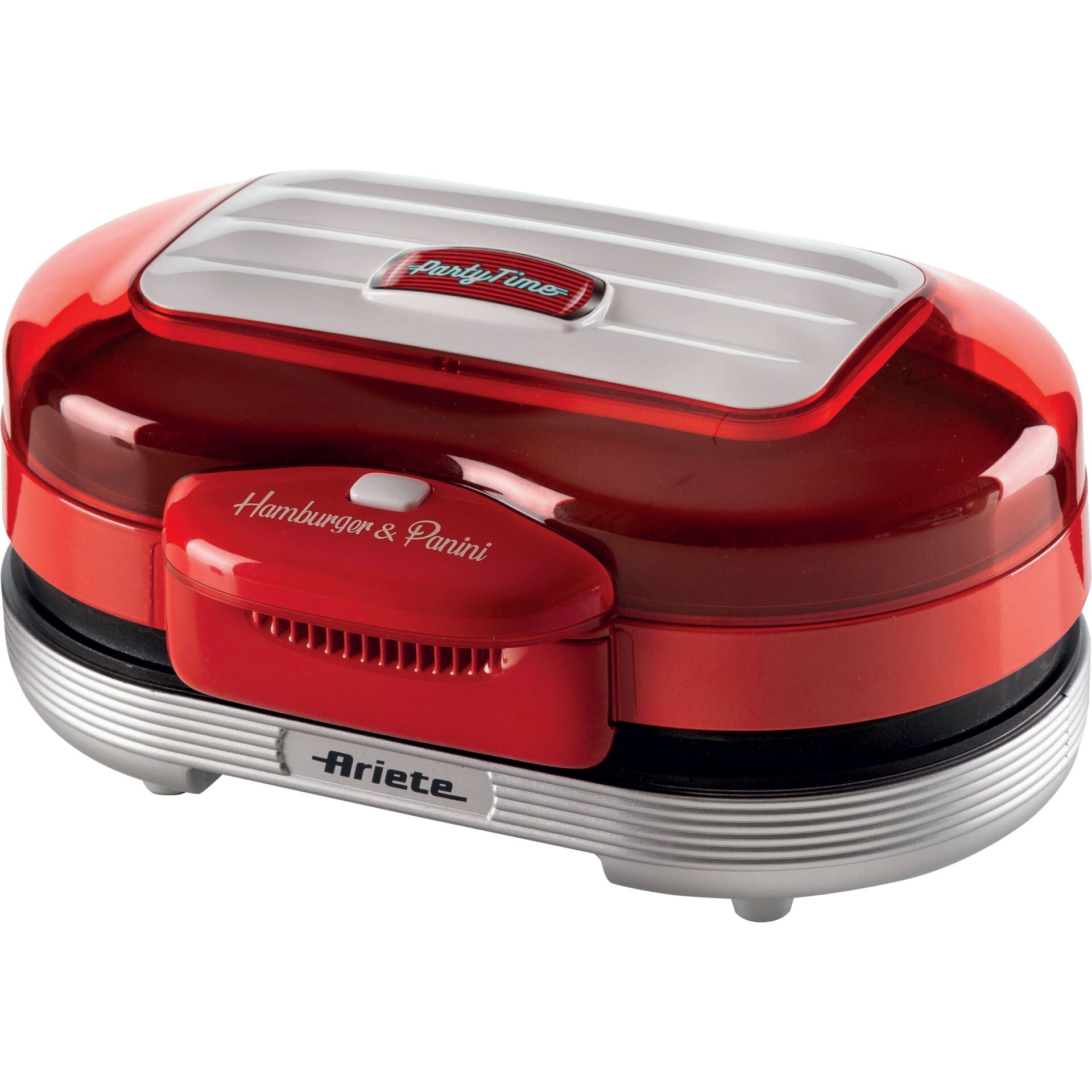 Toaster, Rot, Mini-Grill, Hamburger & Panini, Ariete