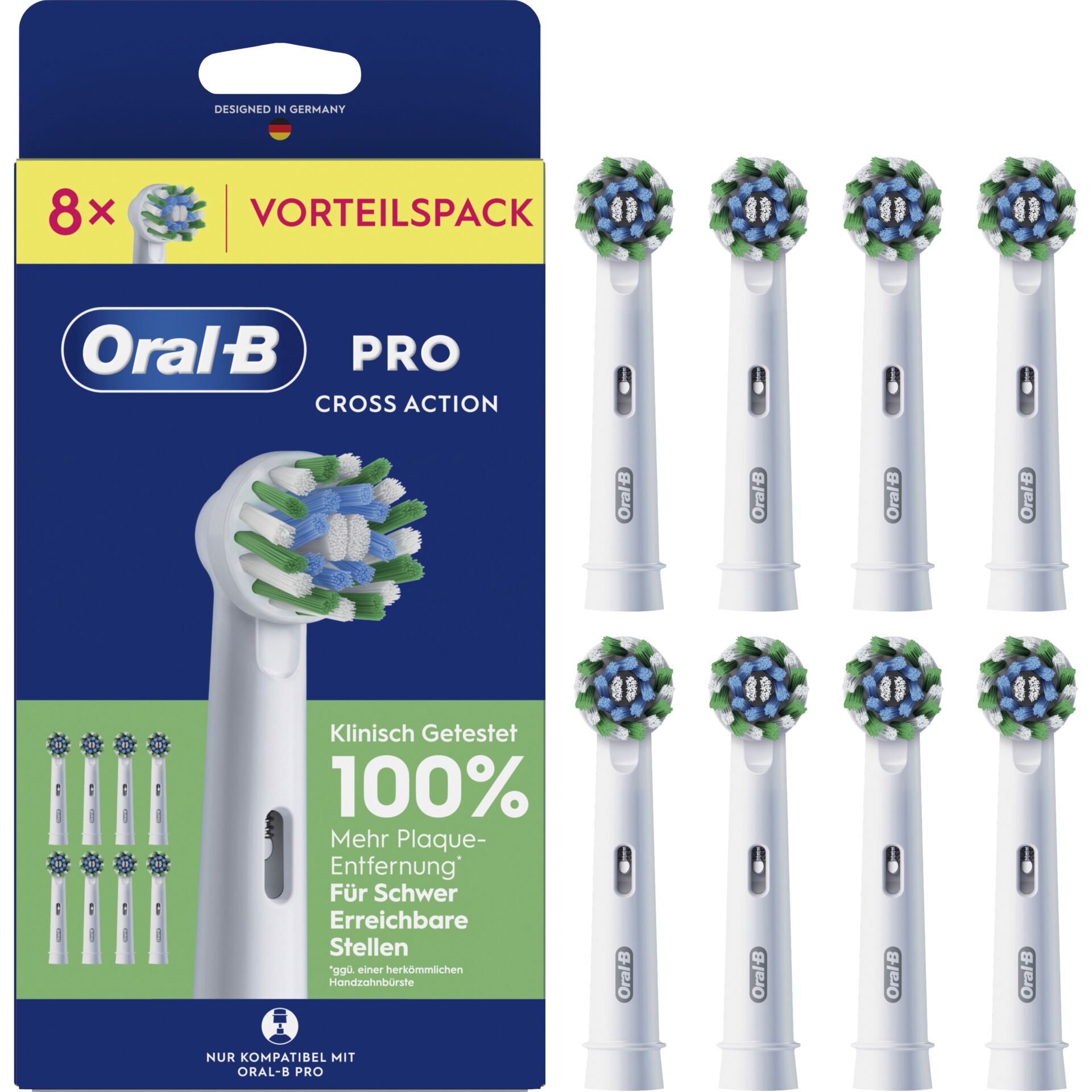 zahnbürsten_kopf, wechselkopfkasten, schallzahnbürsten_köpfe, 8er_vorteilspack, weiß_blau_grün