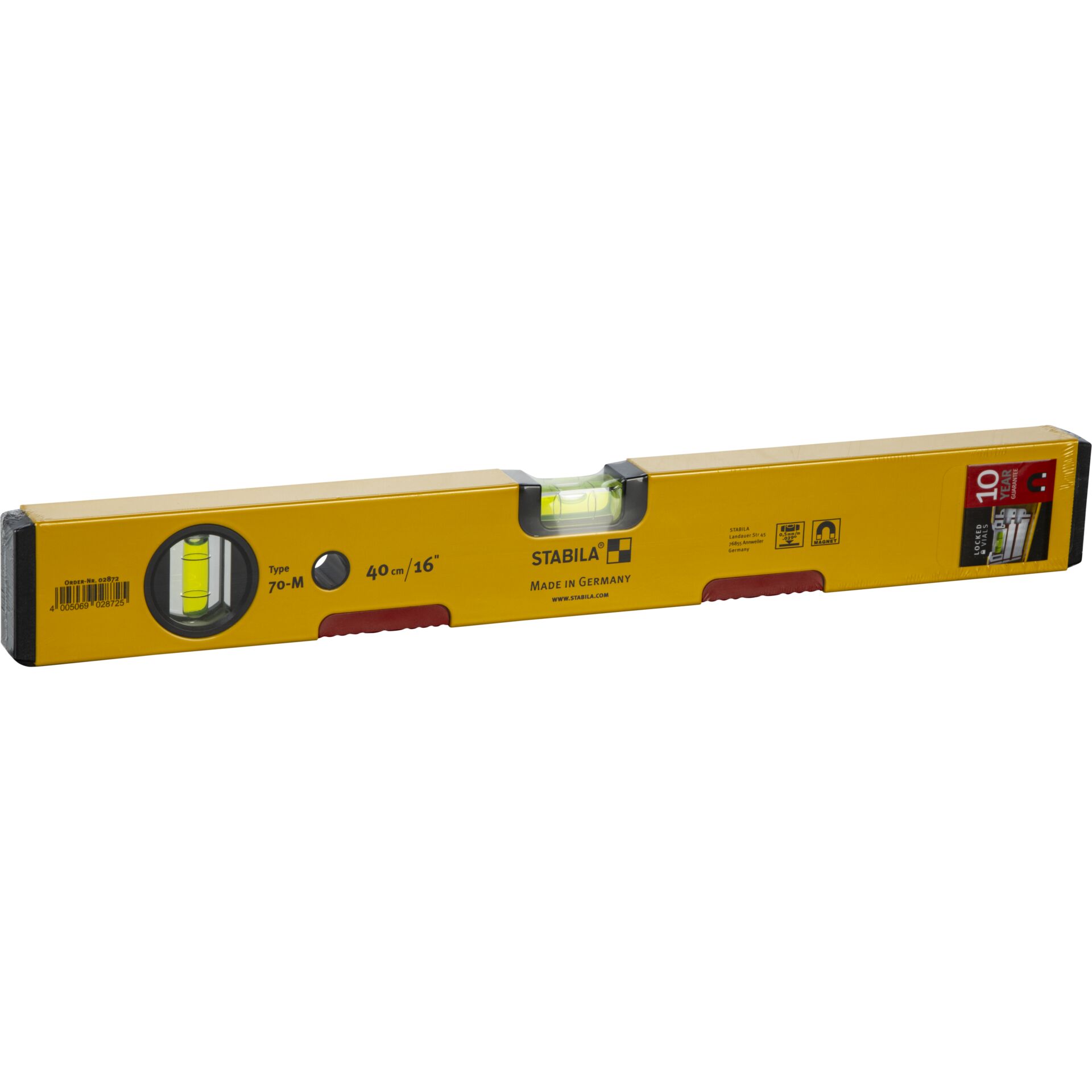 Wasserwaage, Stabila, Laser-Flach, Gelb, Messwerkzeug