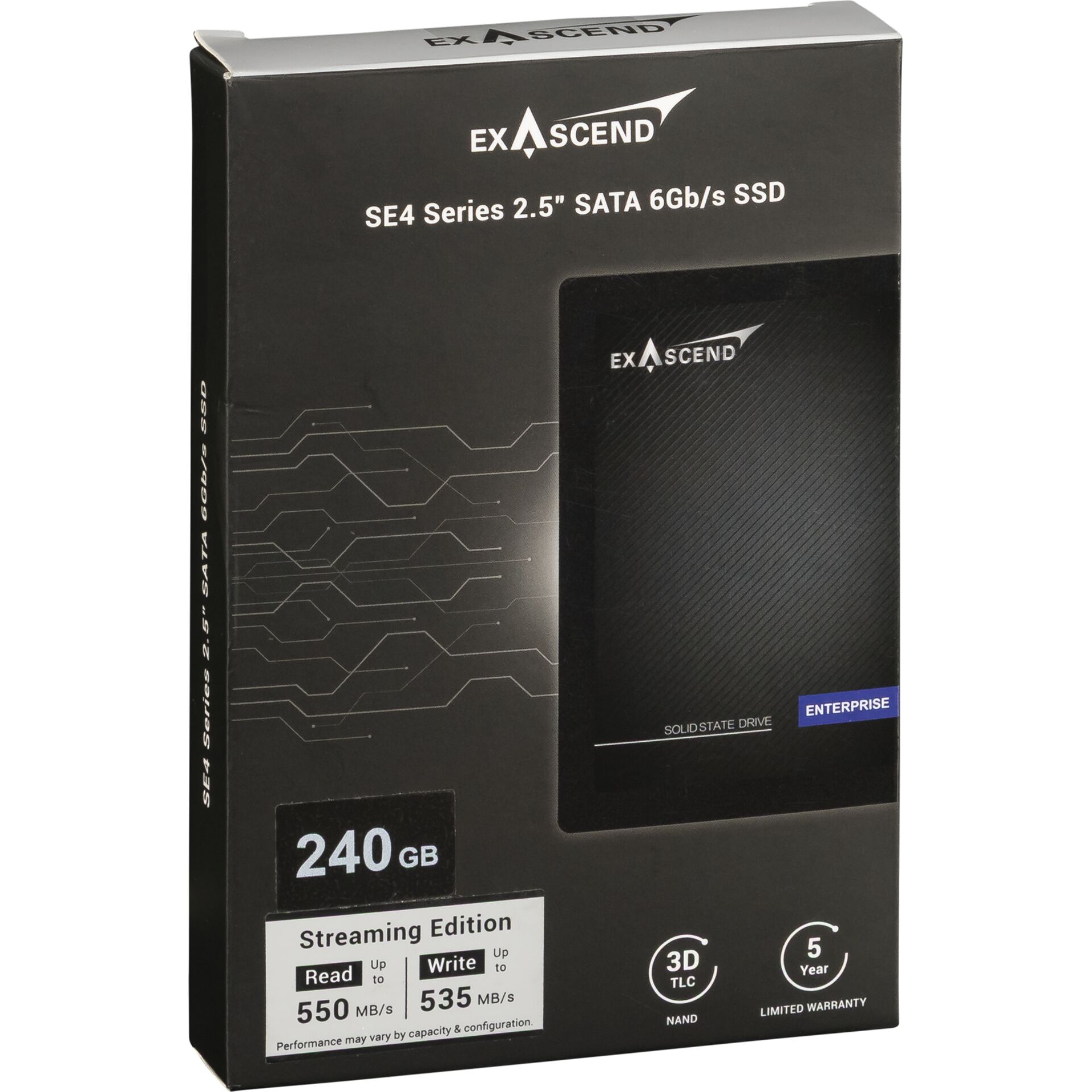 SSD, 2.5 Zoll, 240 GB, SATA, Enterprise