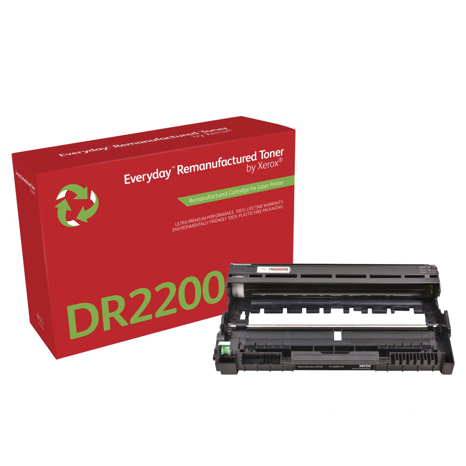 Toner, DR200, Laser printer toner, Remanufactured toner, Cartridge