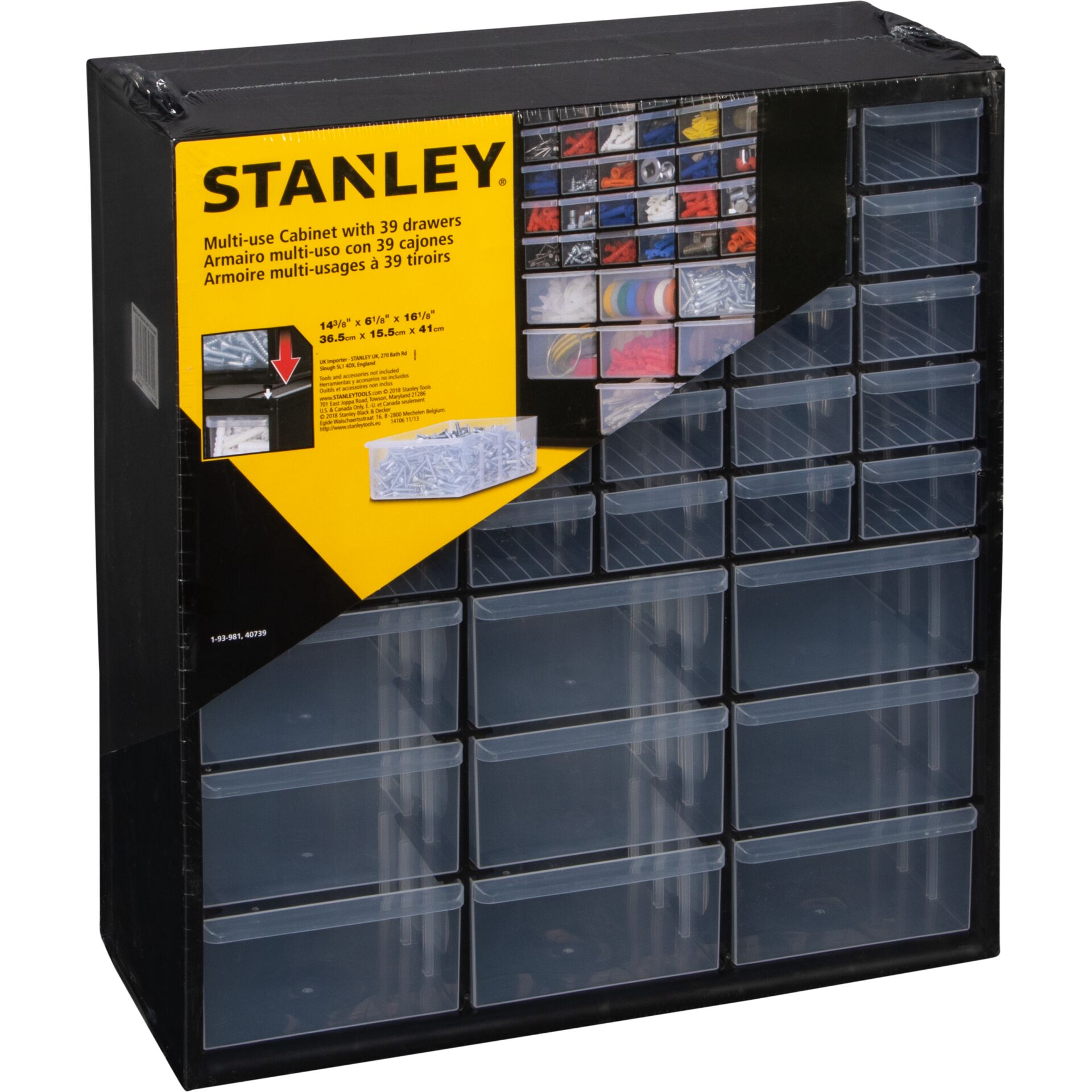 Werkzeugkasten, Schubladenbox, Sortimentskasten, Aufbewahrung, Werkstattorganizer, Aufbewahrungsschrank, Werkzeug-Organizer, Schubladenfächer, Plastikschubladen, Stanley-Kit